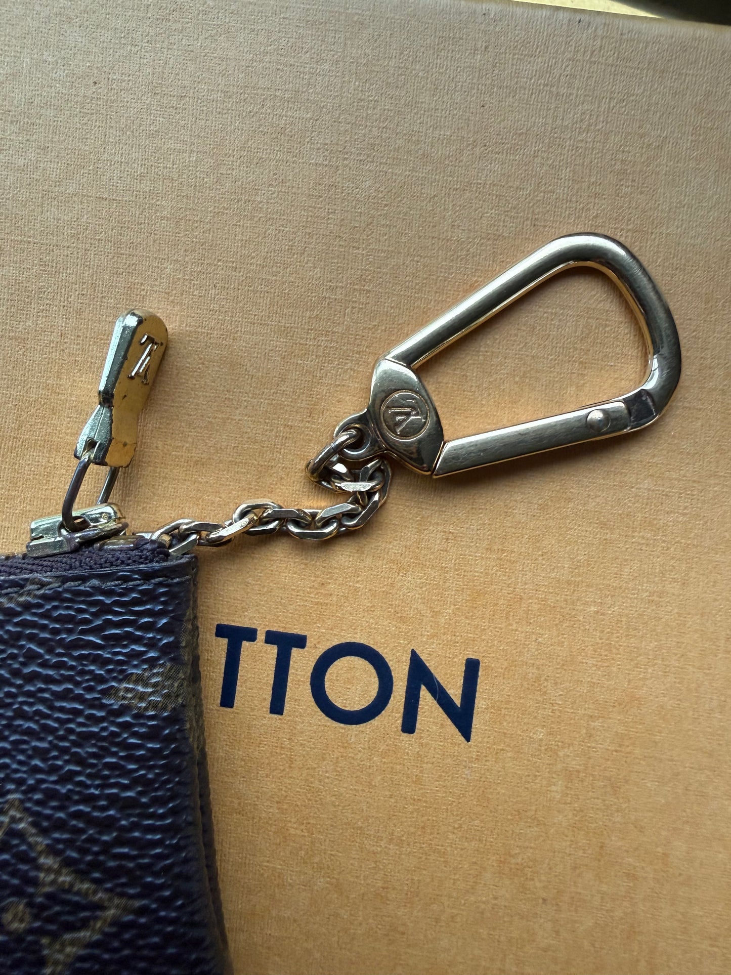 Authentic Preloved Vintage 1993 Louis Vuitton Cles Key Pouch Bag Charm Accessory