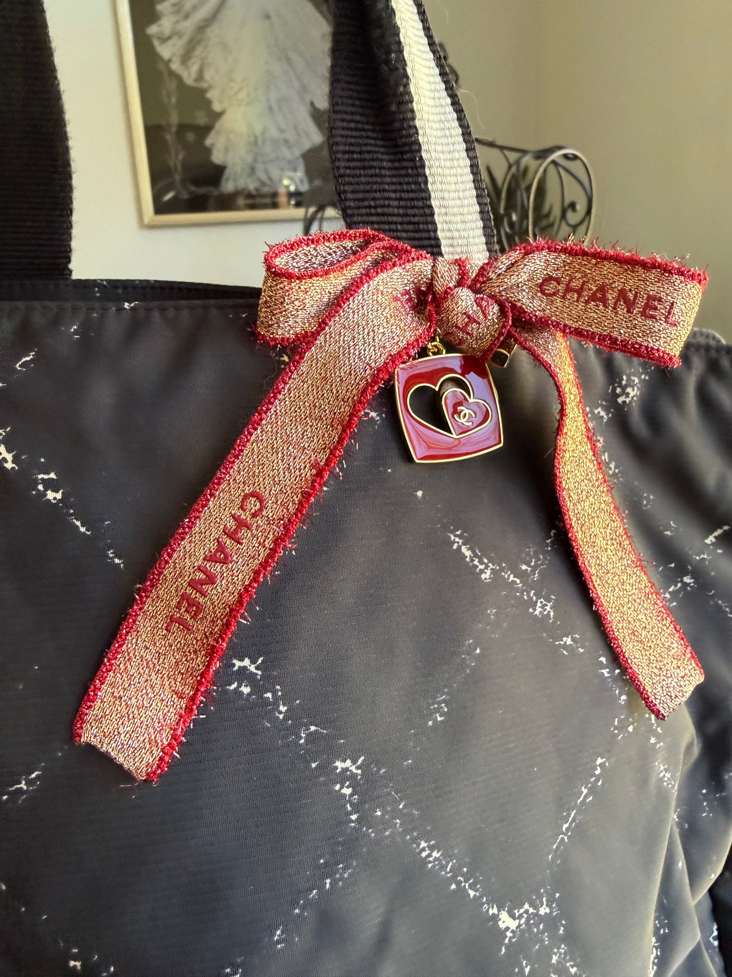 Authentic Preloved Chanel Sport Line Weekender Bag