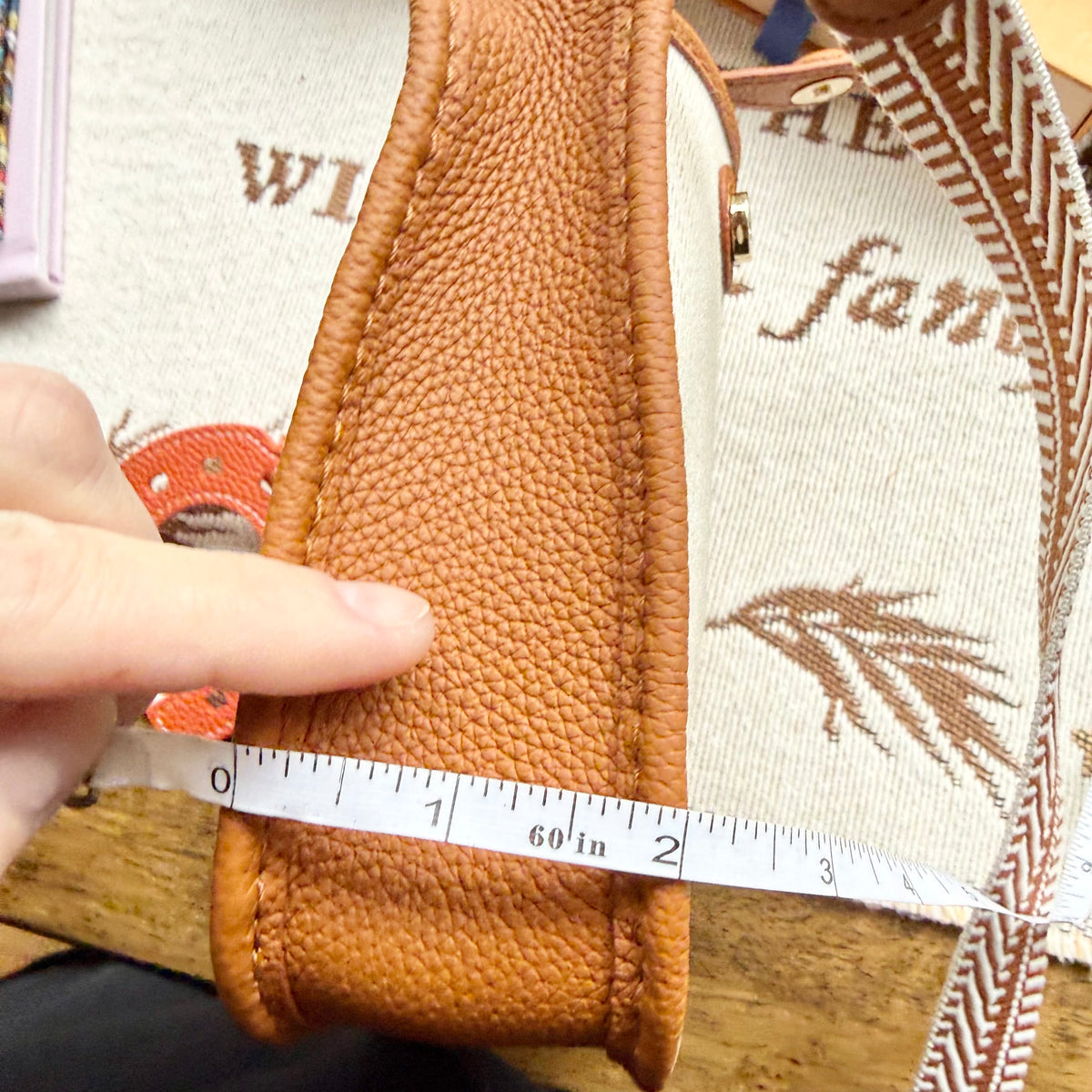 HORSE & RIDER || Handmade Upcycled Luxury Dustbag Slim Small Crossbody Shoulder Bag with charm