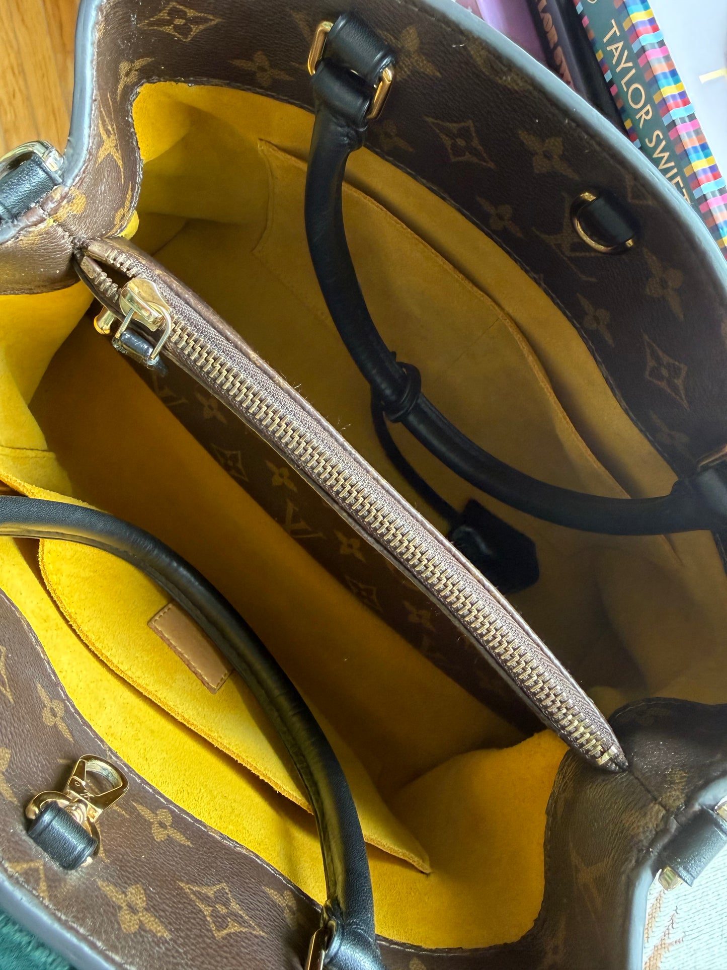 Preloved Restored Authentic LV Montaigne MM Two Way Bag