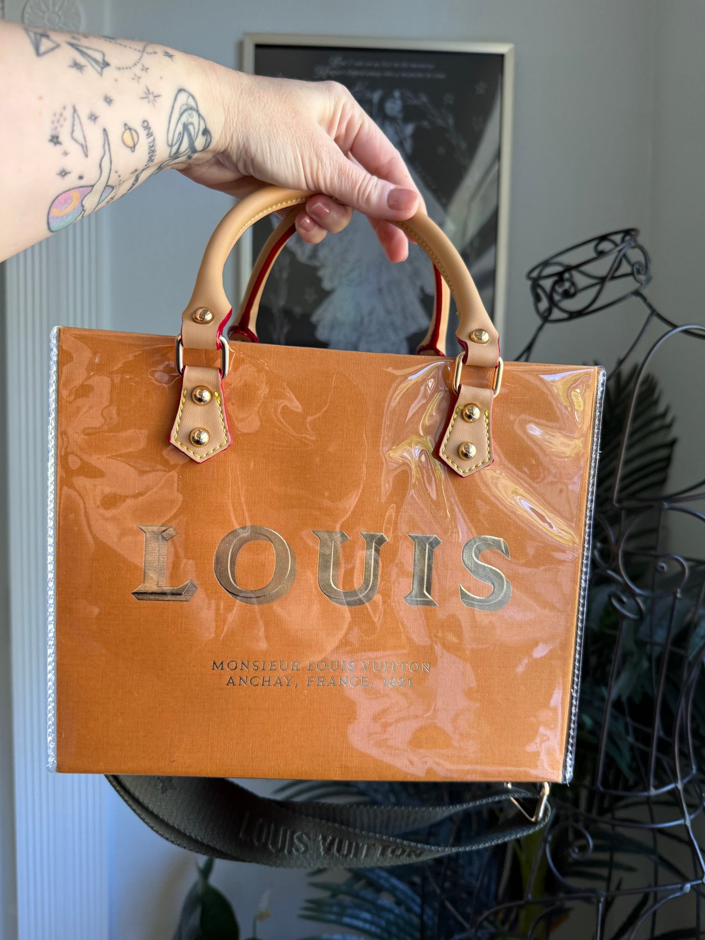 The ABIGAIL PVC Gift Bag Tote