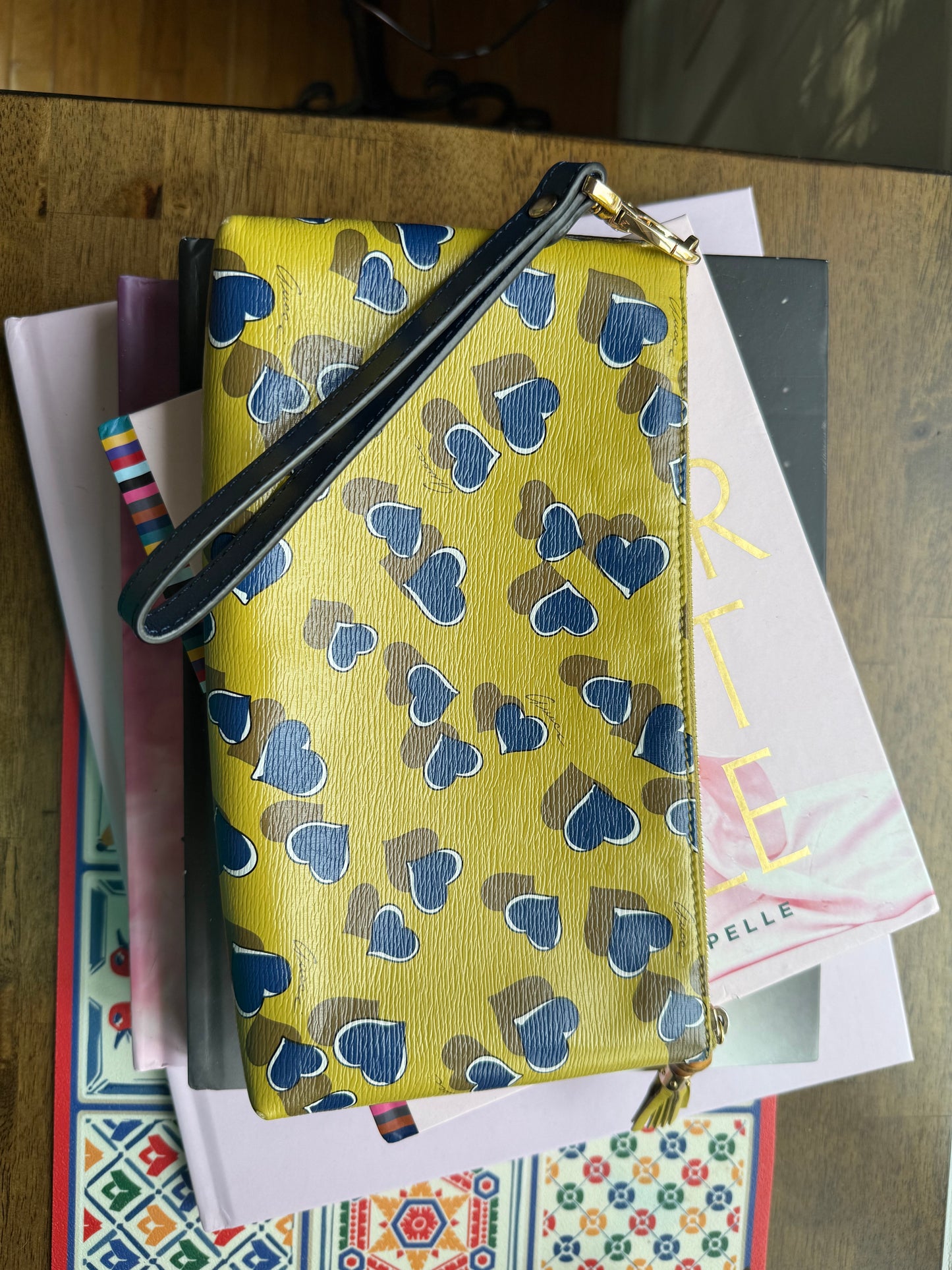 Authentic Preloved Gucci SHANGHAI HEARTBEAT Clutch