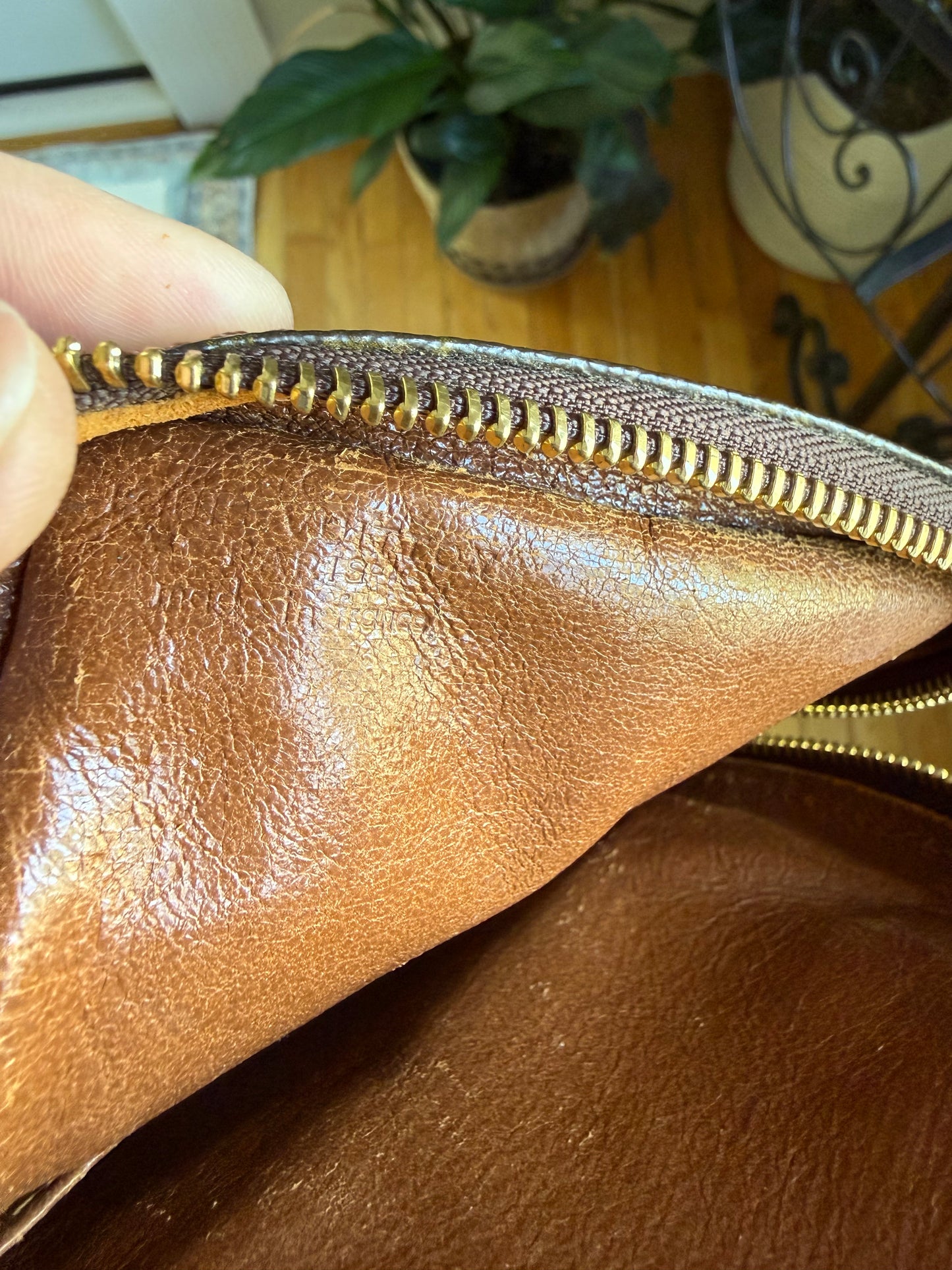 Authentic Preloved Vintage LV Mini Amazone Crossbody with Charm