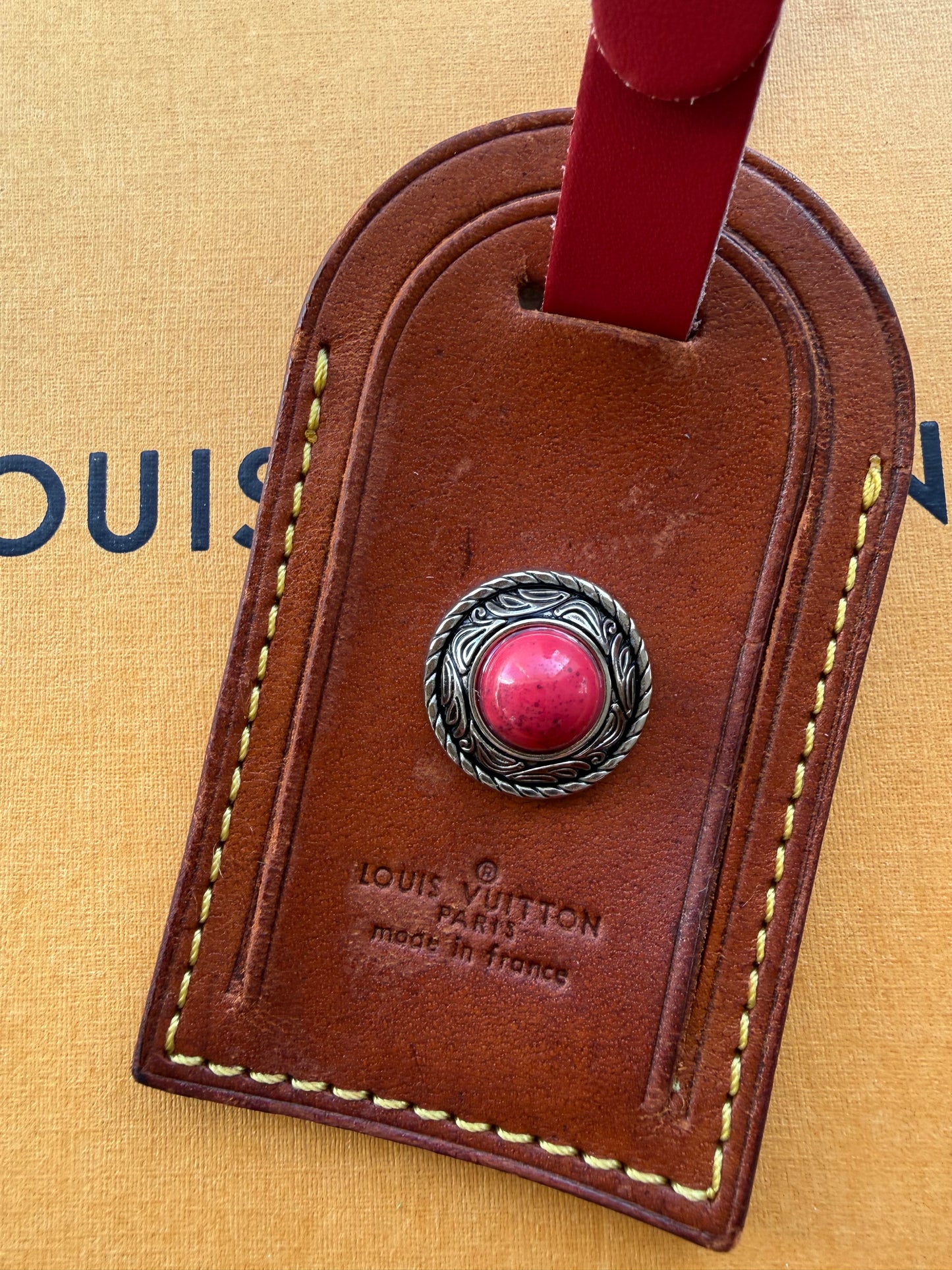 RODEO || Authentic Preloved Reimagined Western Festival Cowgirl Large Luggage Tag Bag Charm