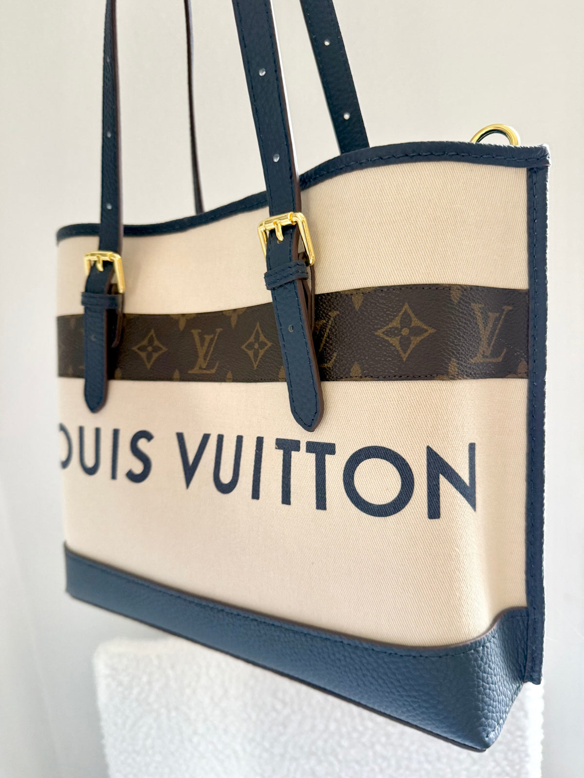 The SELENA Tote || Handmade Upcycled Luxury Authentic Dusty Bag