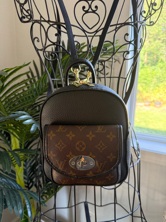SO HIGH SCHOOL Handmade Mono Mini Backpack Bag