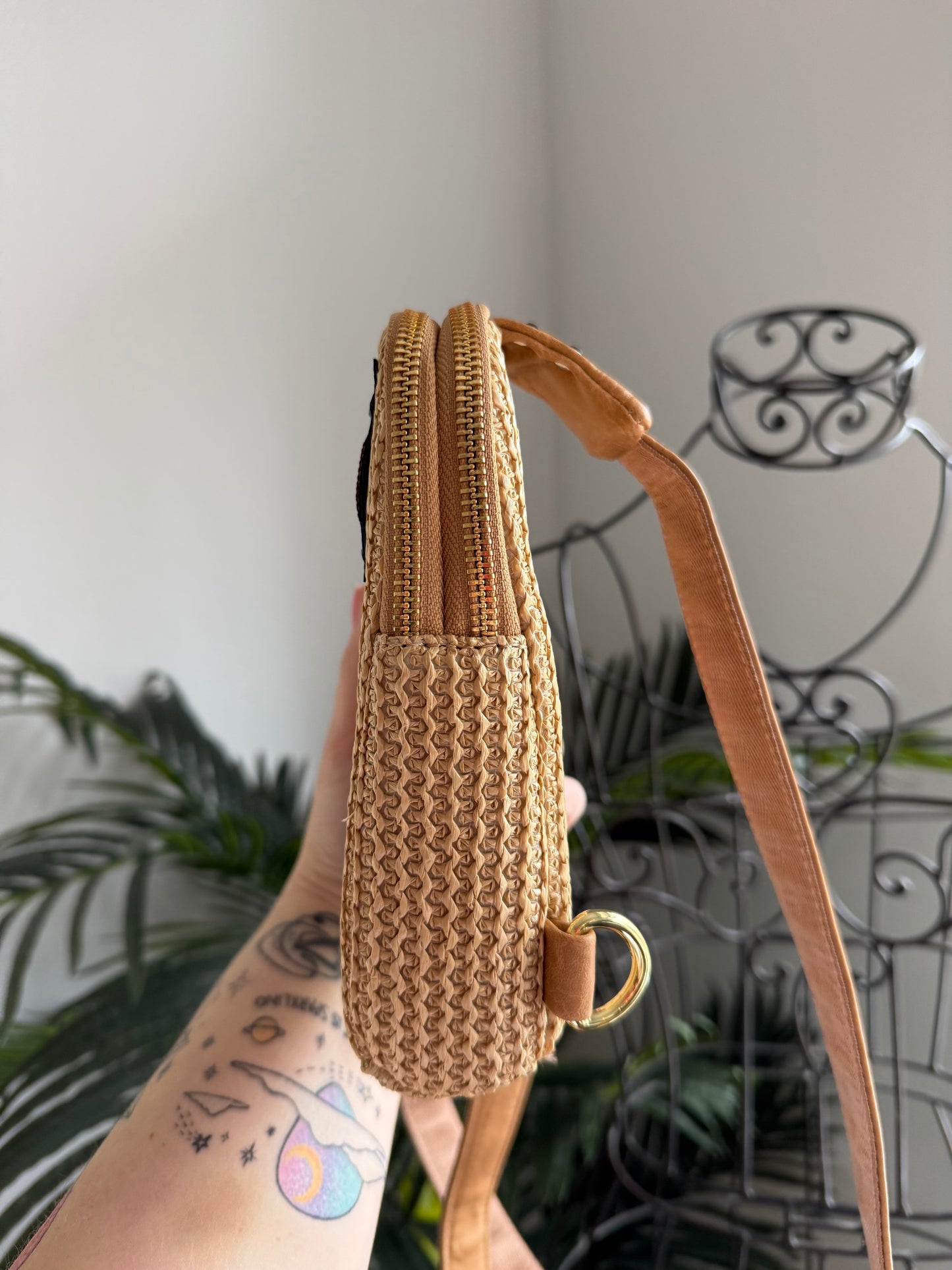 BALCONY IN SUMMER AIR Sling Bag with Mono Patch