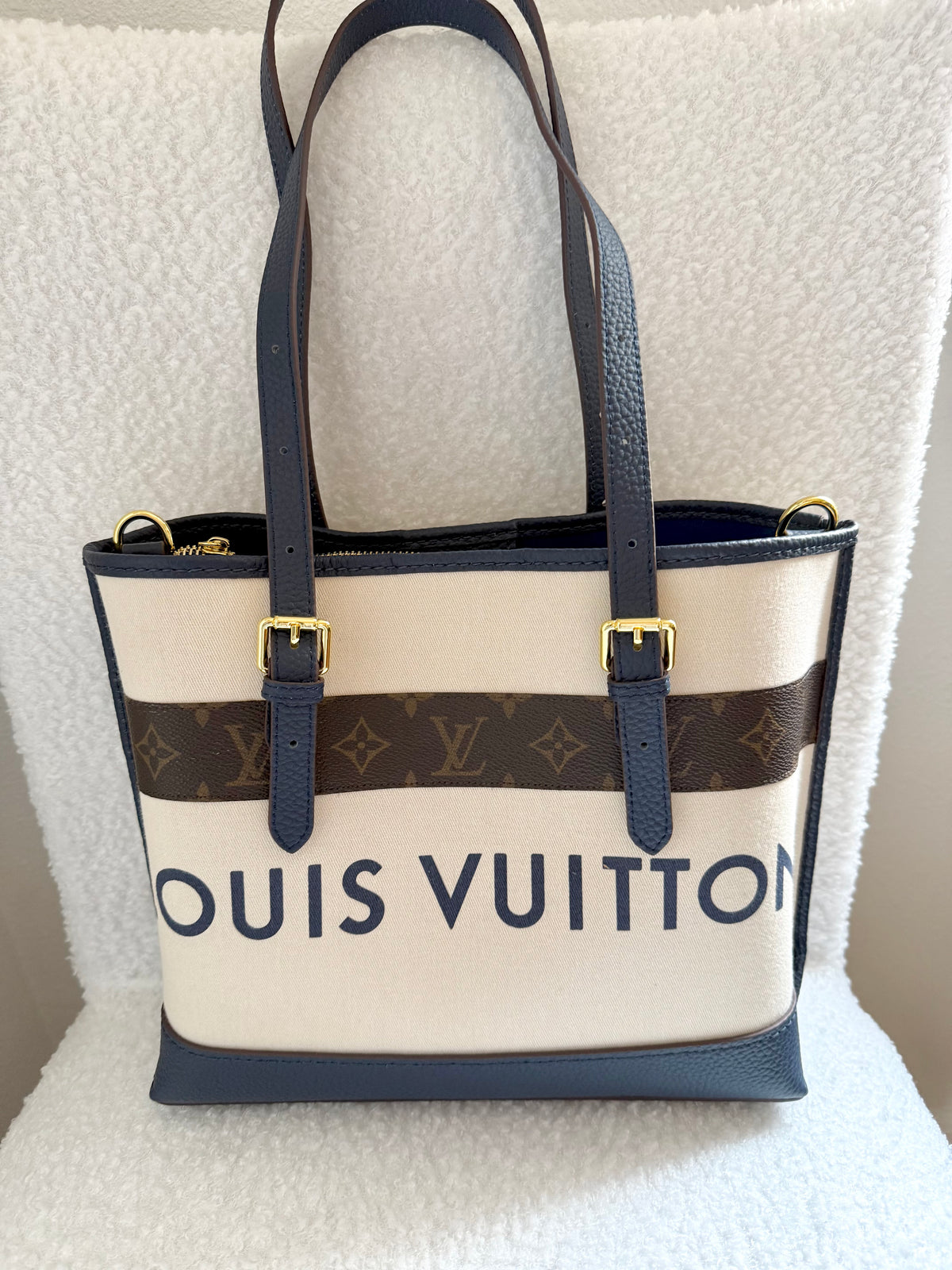The SELENA Tote || Handmade Upcycled Luxury Authentic Dusty Bag