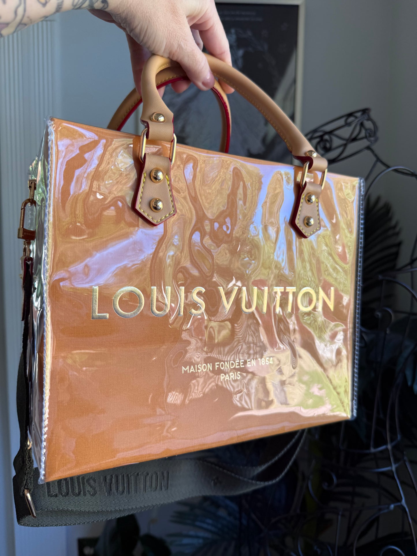The ABIGAIL PVC Gift Bag Tote