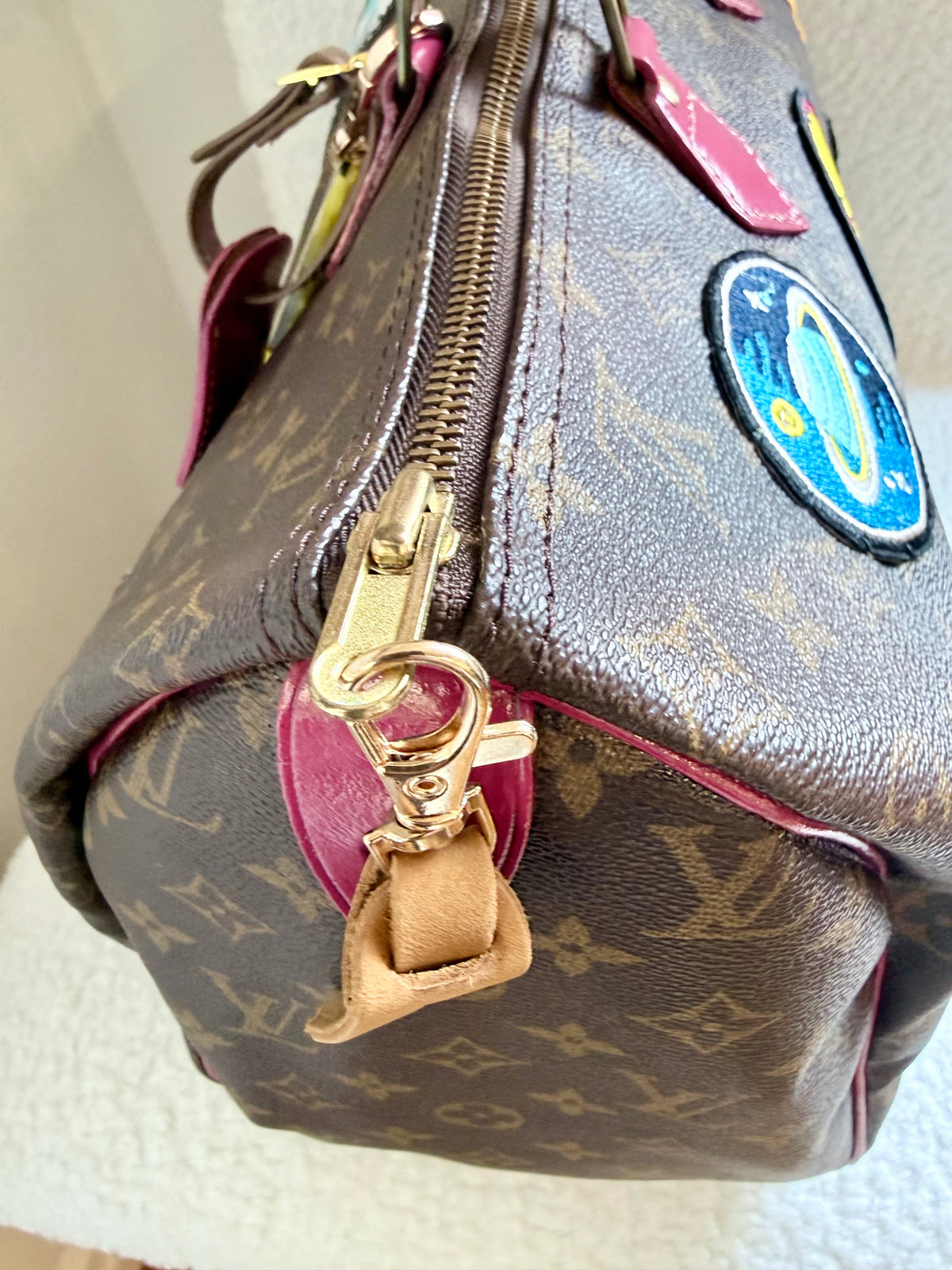 The FLYER Bag || Authentic Preloved Reimagined Vintage 1991 Speedy 40