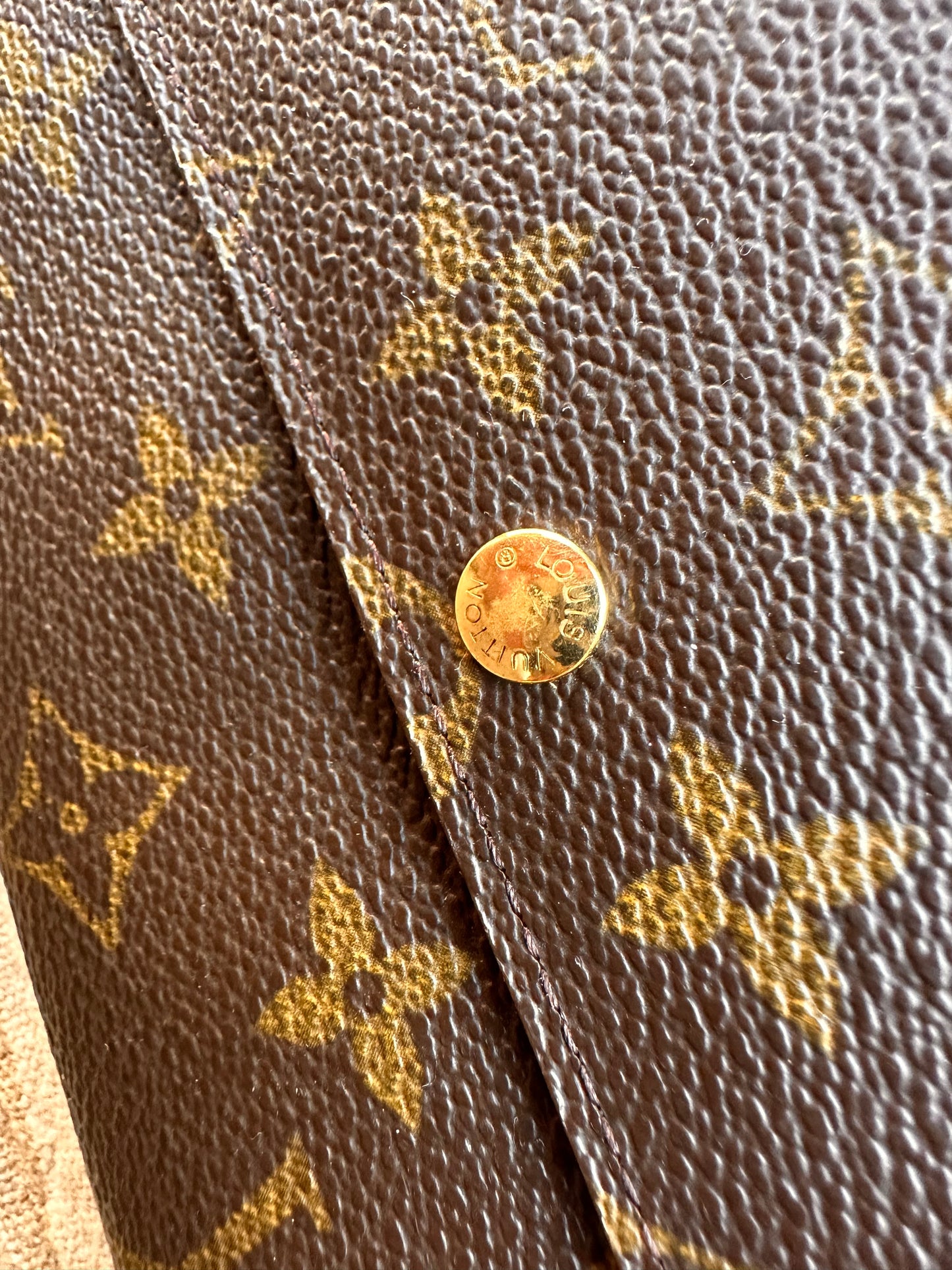 Authentic Vintage LV Mono Sarah Wallet