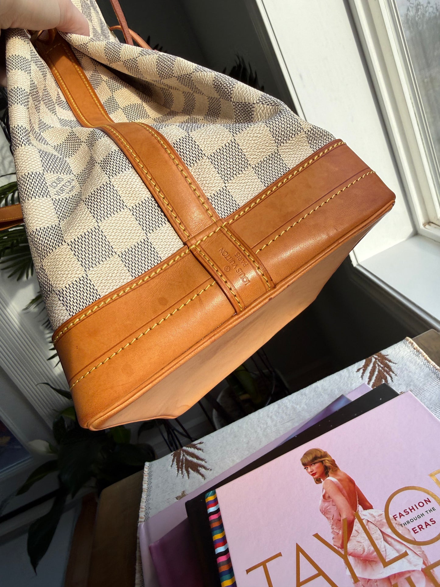 Preloved Authentic LV Noe GM in Damier Azur