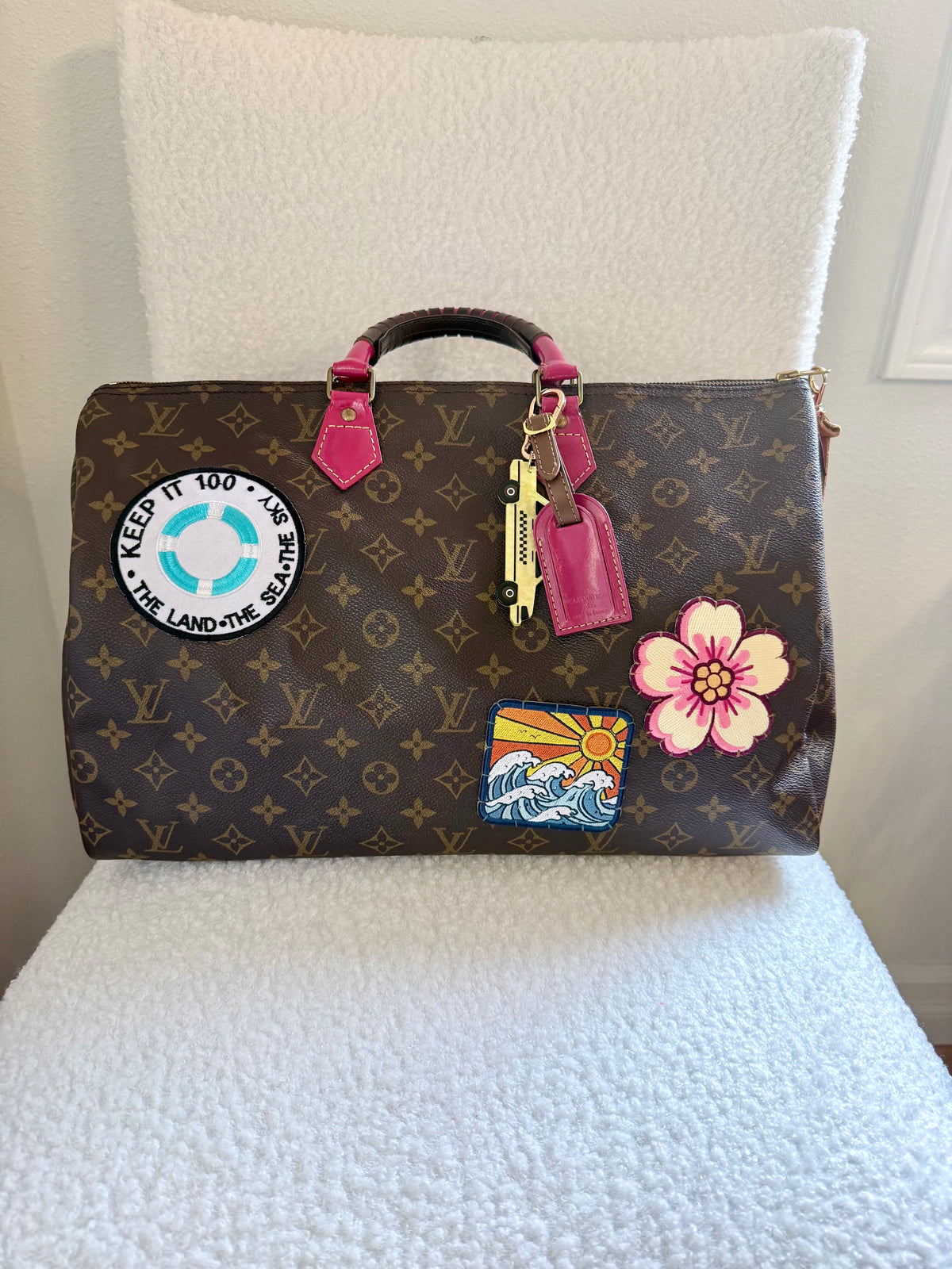 The FLYER Bag || Authentic Preloved Reimagined Vintage 1991 Speedy 40