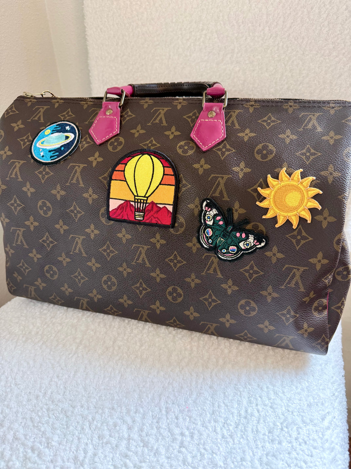 The FLYER Bag || Authentic Preloved Reimagined Vintage 1991 Speedy 40