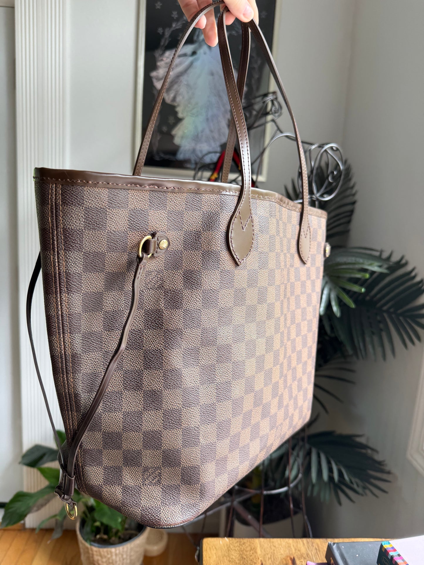 Preloved Authentic Restored LV DE Neverfull MM