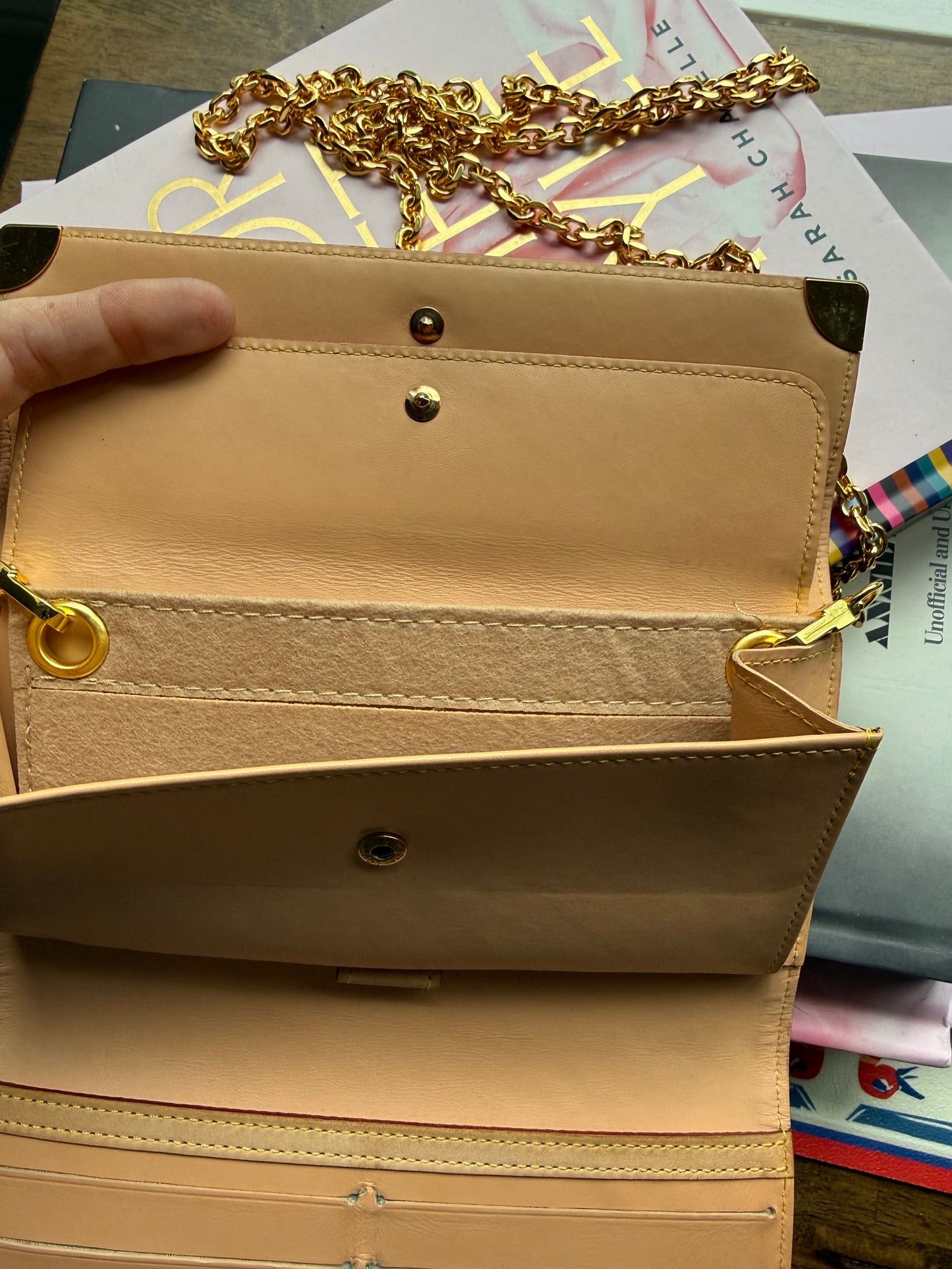 Authentic Preloved Vintage LV x Murakami White Multicolore International Wallet