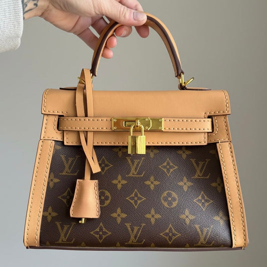 The SWELLY 25 || Handmade Upcycled Luxury Custom Handbag * Preorder