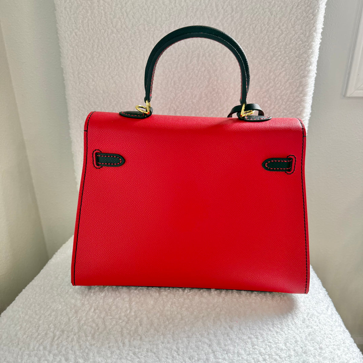SWELLY 25 || Handcrafted Duo-Tone Luxury Leather Handbag