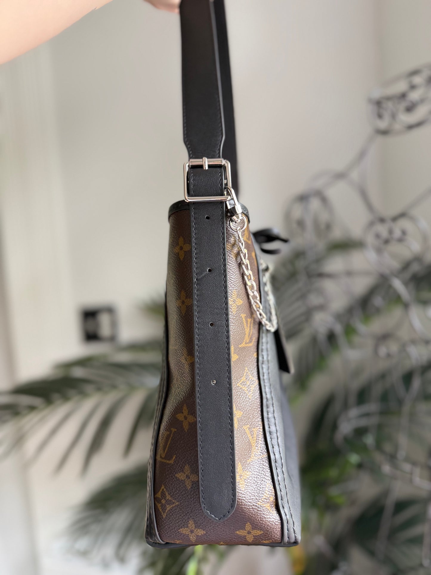 REP - Handmade Upcycled Mono Hobo Bag
