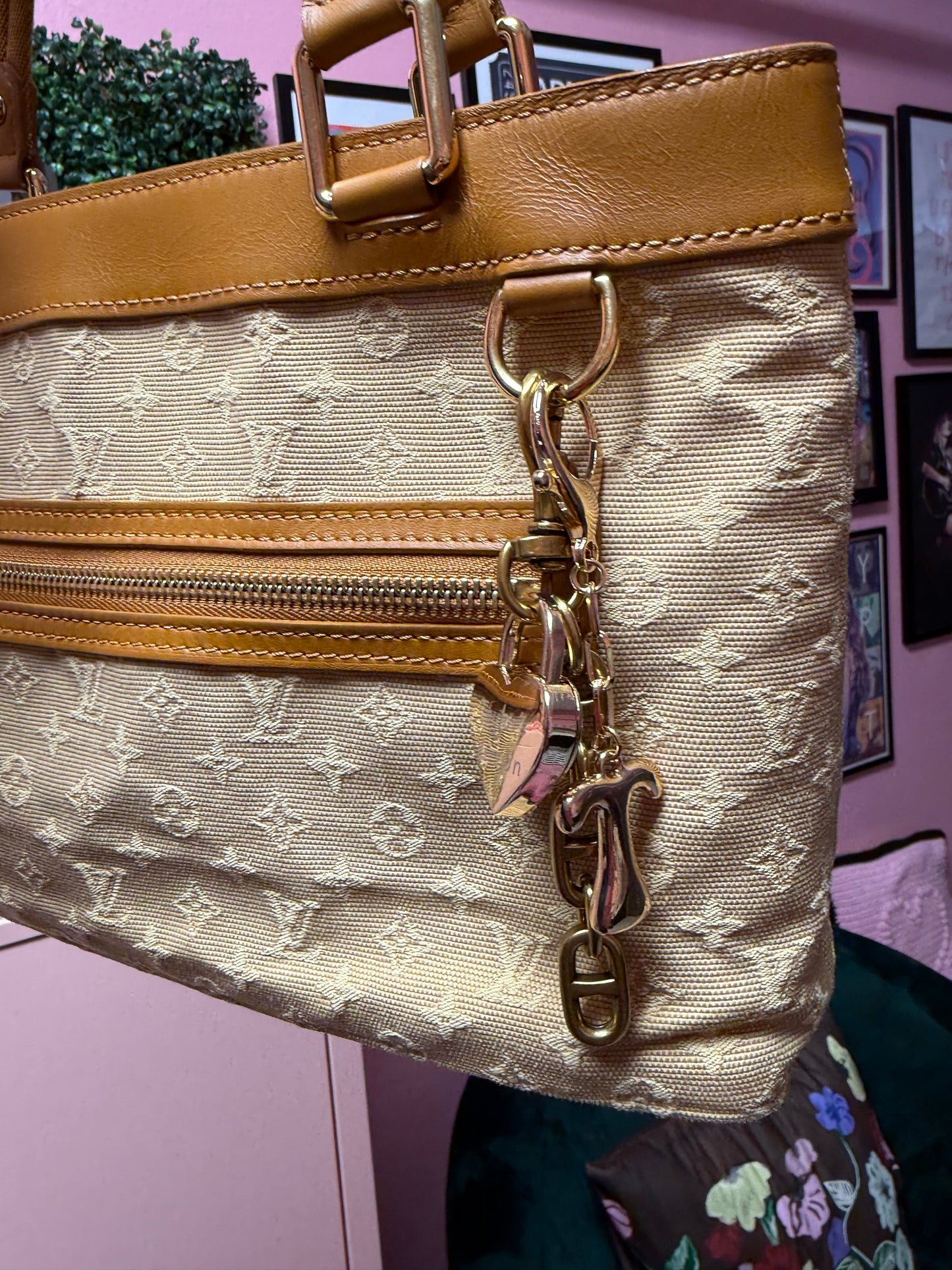 THE ELSEST DAUGHTER Authentic Preloved LV Lucille PM Mini Lin