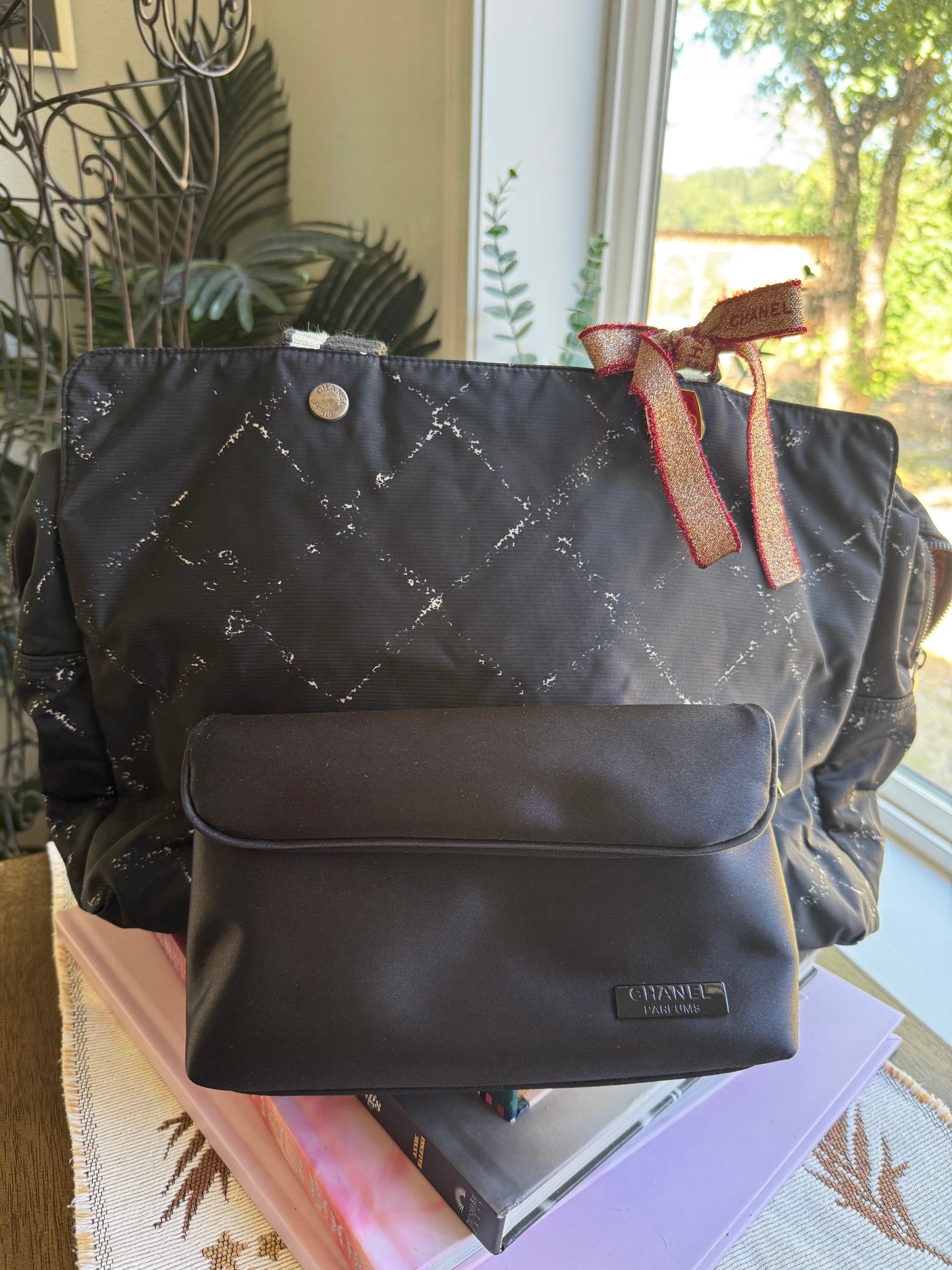 Authentic Preloved Chanel Sport Line Weekender Bag