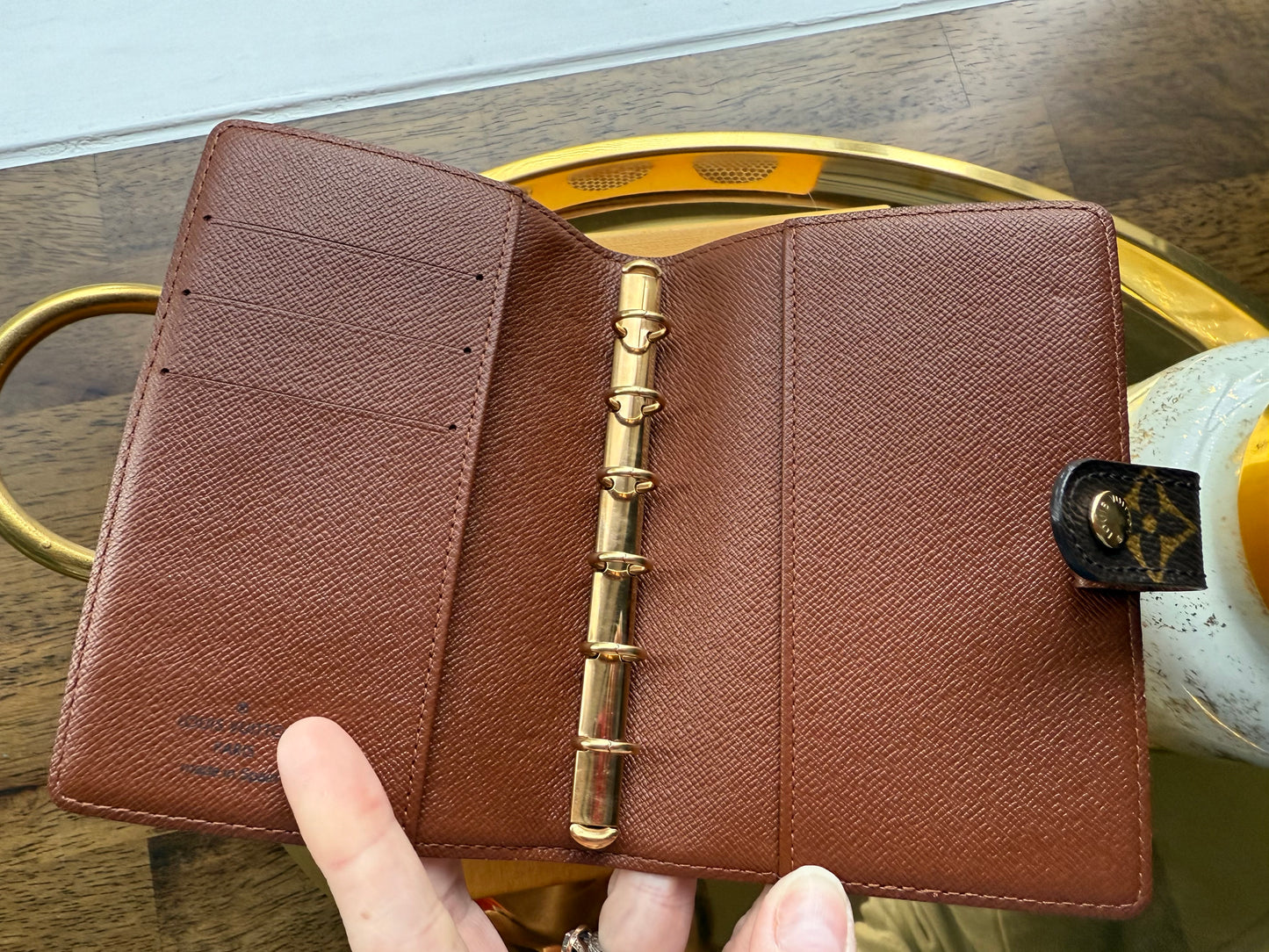 BOSS UP Preloved LV Agenda PM in Mono Canvas