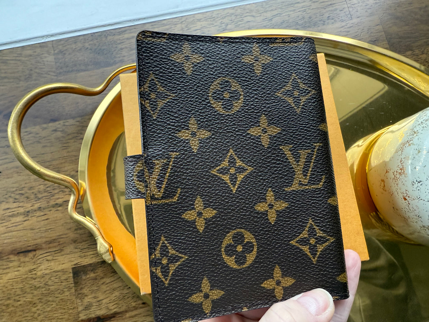 BOSS UP Preloved LV Agenda PM in Mono Canvas