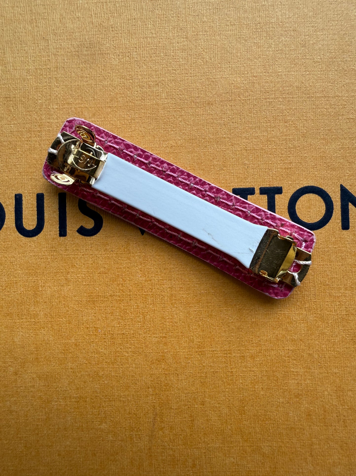 GORGEOUS Small White Multicolore Barrette
