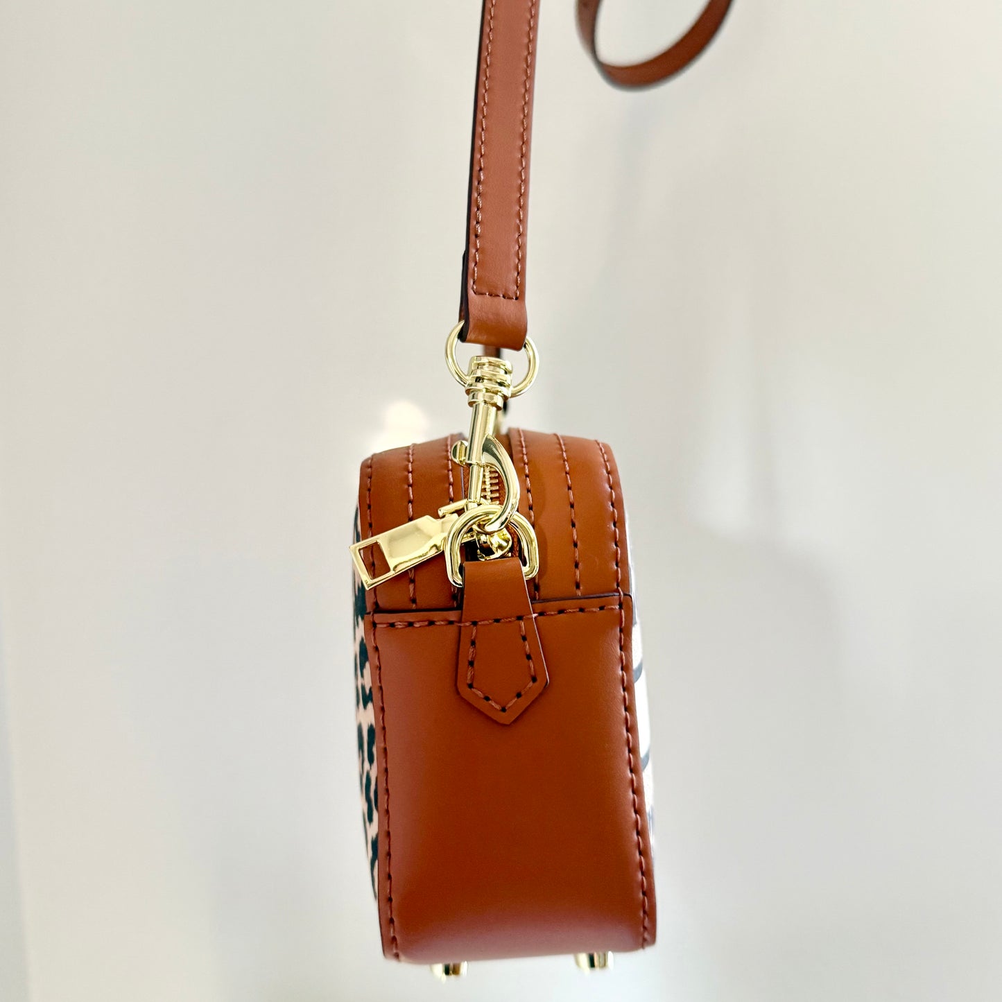 The AMERICANA Crossbody || Handmade Upcycled Luxury Animal Print Bookish Crossbody Bag