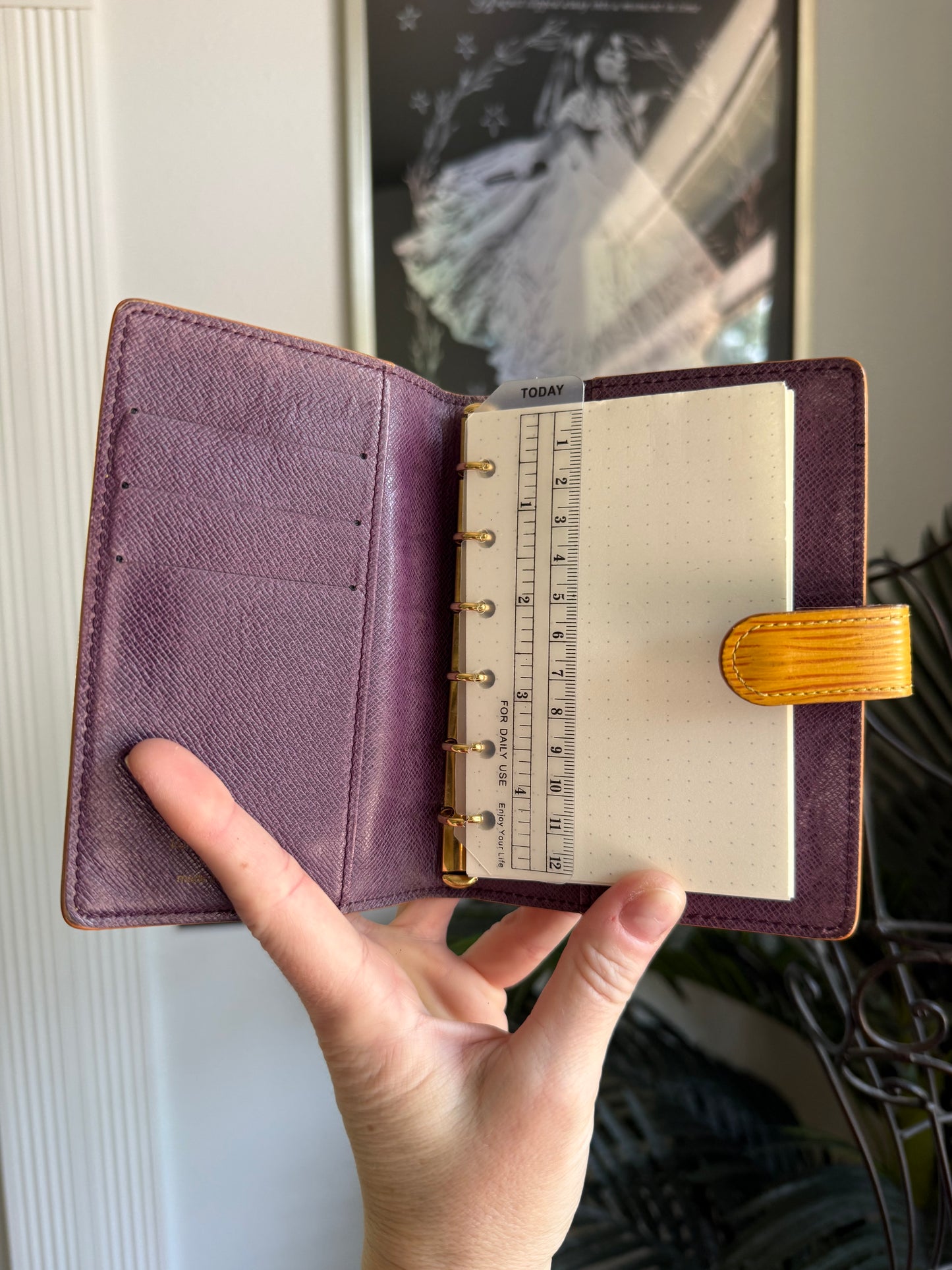 Authentic Preloved Vintage LV Agenda PM in Yellow Epi Leather *Sold