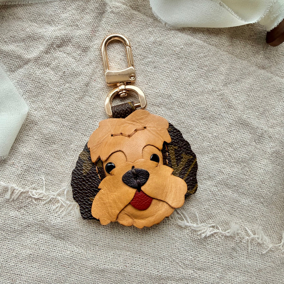 Handmade Cockapoo Dog Bag Charm