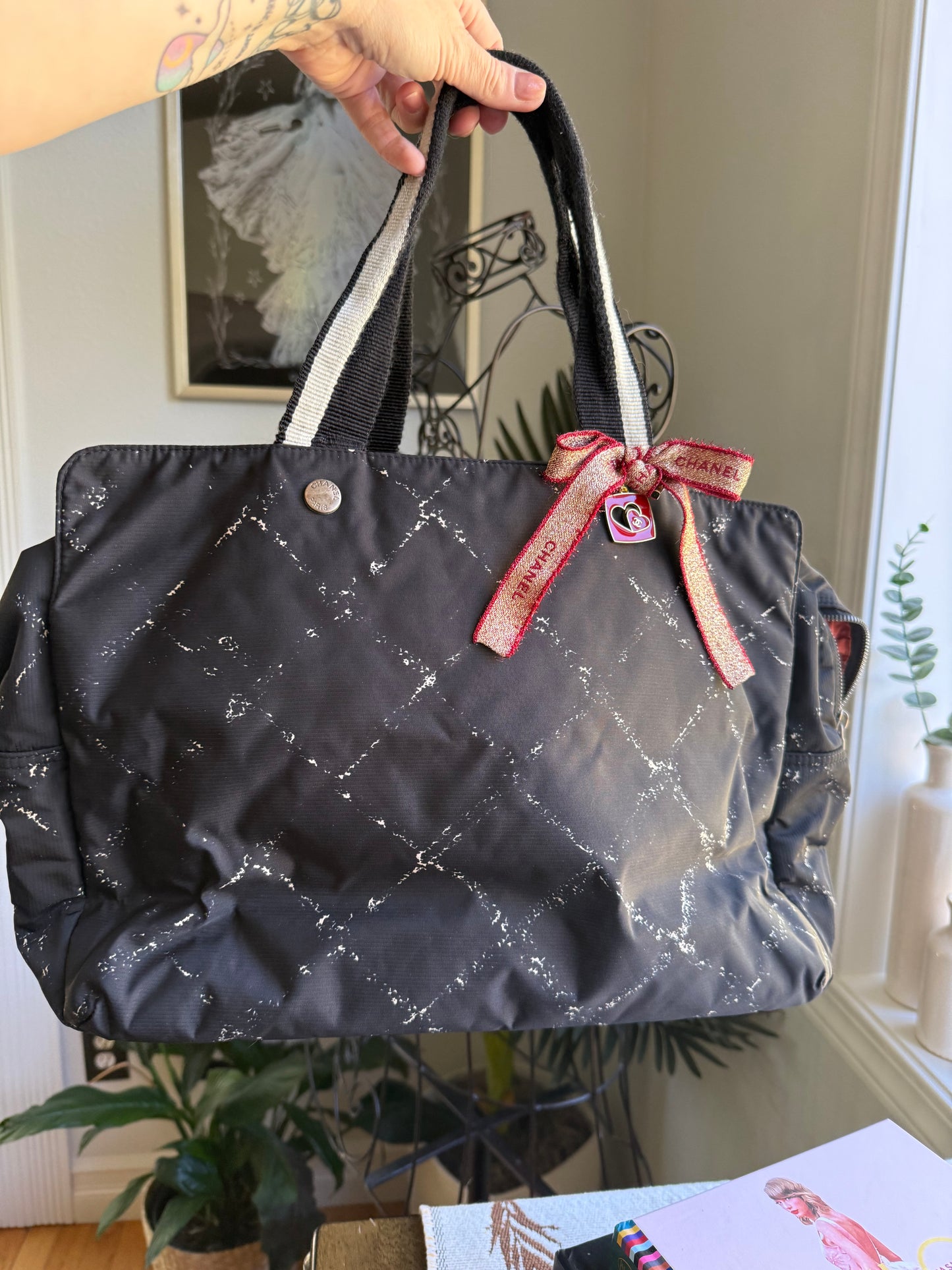 Authentic Preloved Chanel Sport Line Weekender Bag