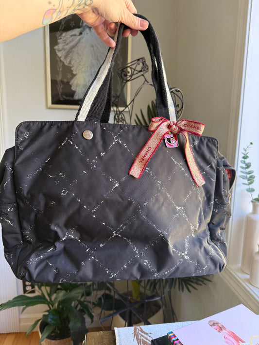 Authentic Preloved Chanel Sport Line Weekender Bag