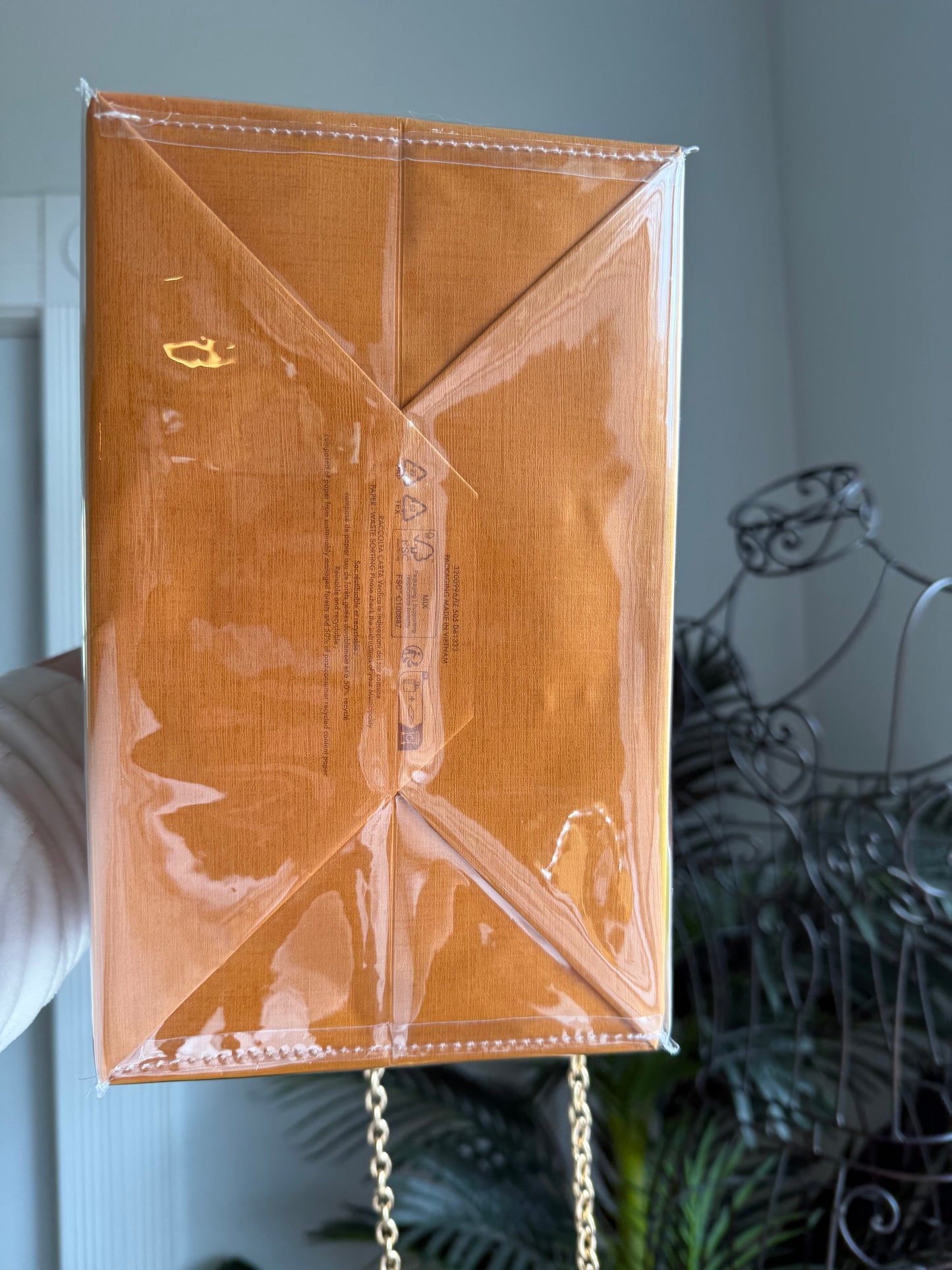 Handmade Upcycled LV Gift Tote Bag - Medium