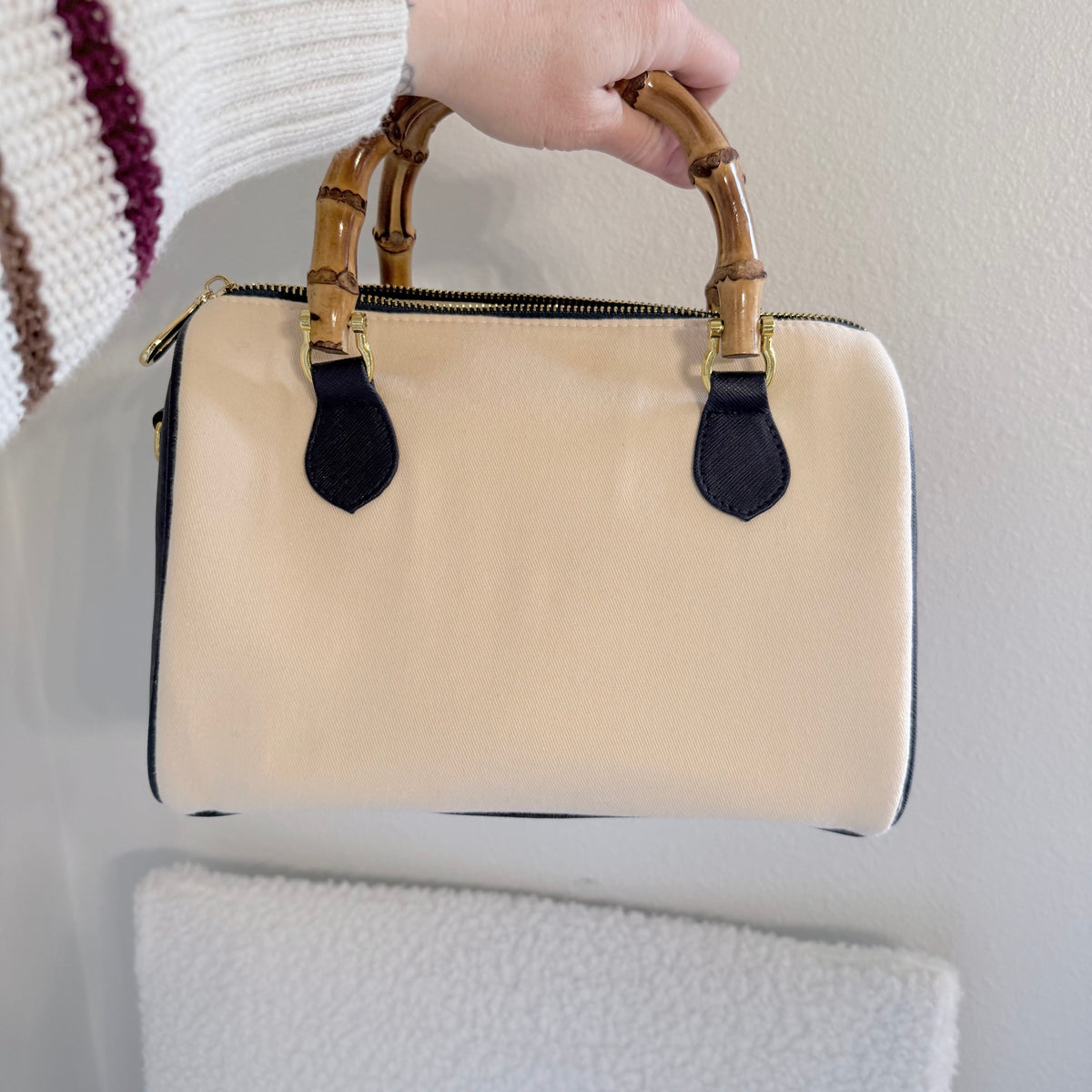 The PIKE PLACE Handbag || Upcycled Dustbag