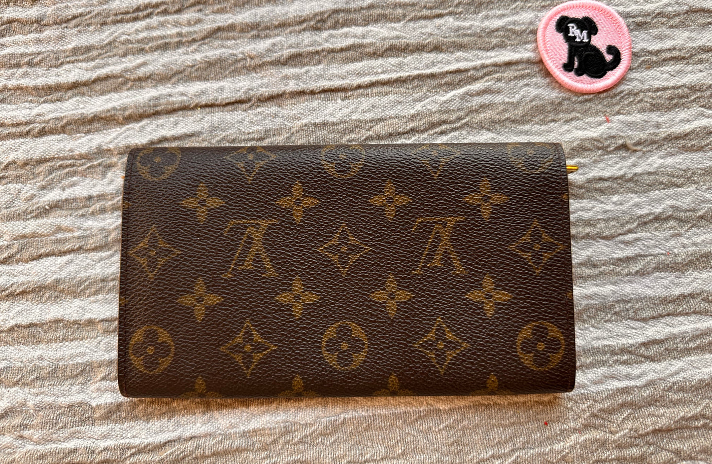 Authentic Vintage LV Mono Sarah Wallet