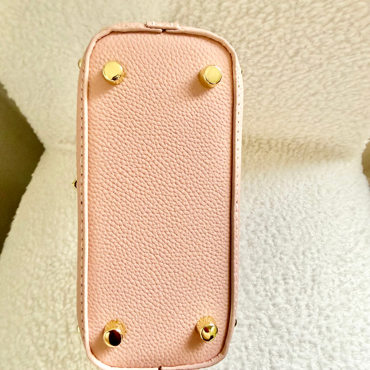 The IVY Lock Bag || Handmade Upcycled Pink Soft Trunk Luxury Handbag *Preorder
