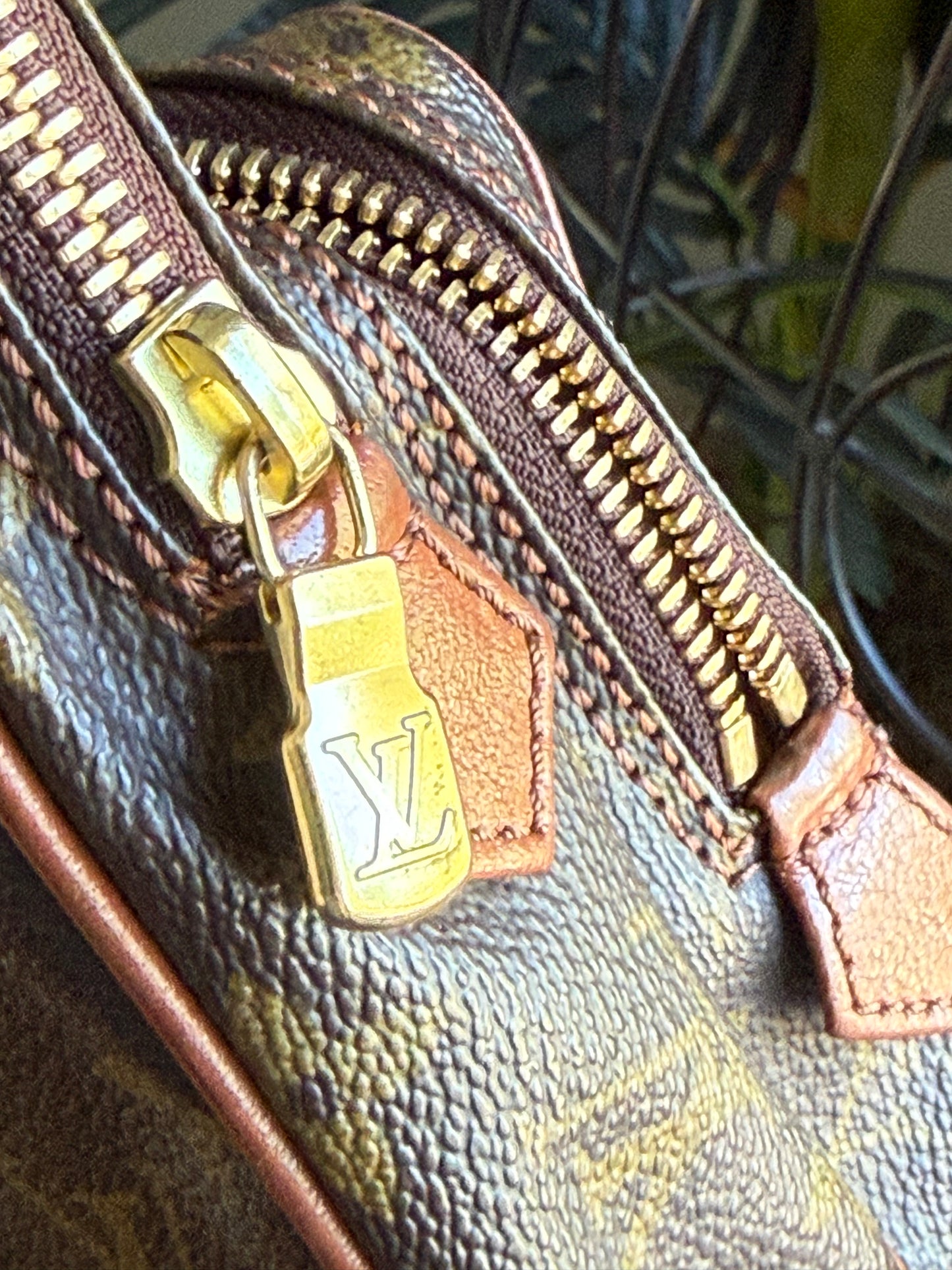 Authentic Preloved Vintage LV Mini Amazone Crossbody with Charm
