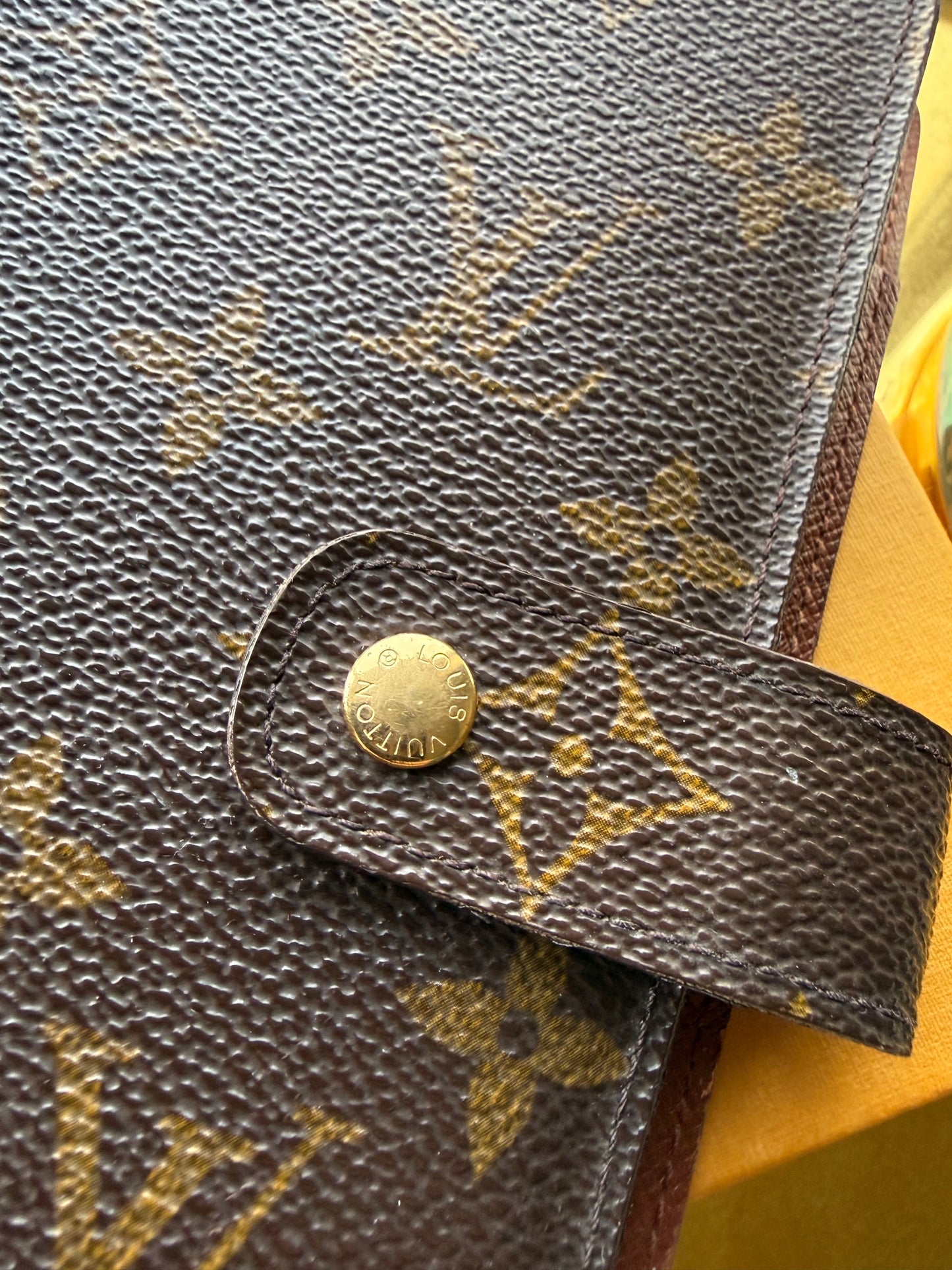 Authentic Preloved 2002 LV Agenda MM in Mono - Complete Set