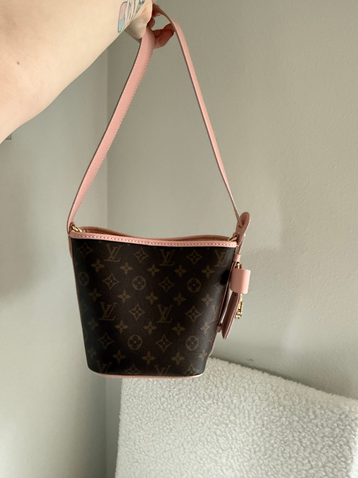 Handmade Upcycled Mono Bow Handbag *Preorder