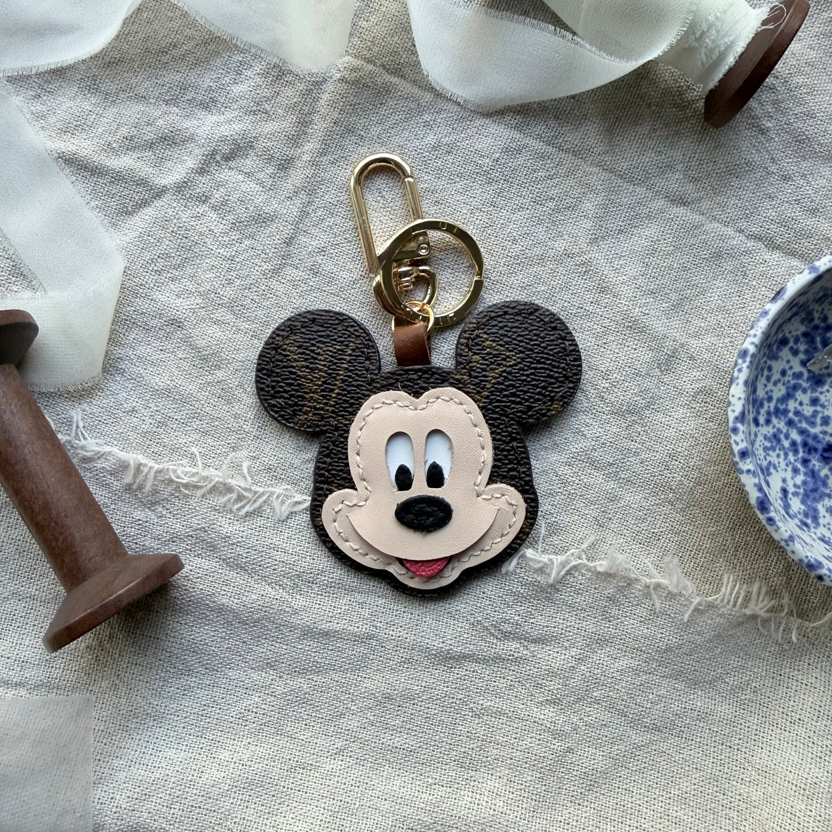 Handmade Luxury Mouse Bag Charm