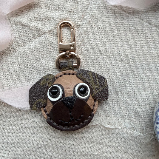 PARIS || Handmade Pug Bag Charm *Various Colors
