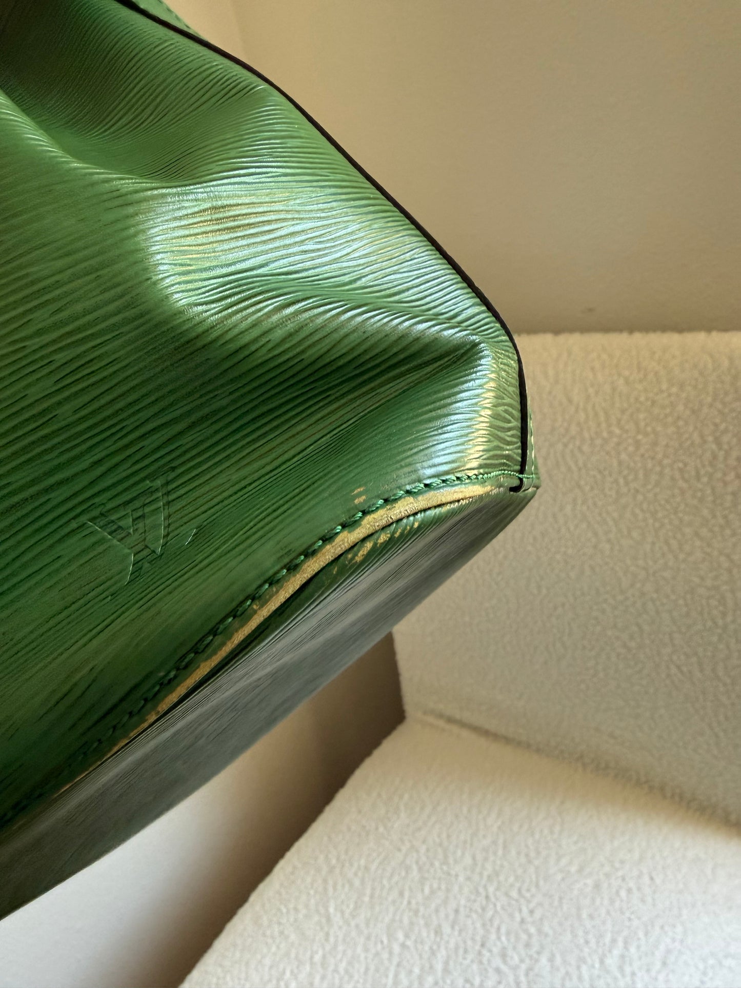 Authentic Preloved Vintage LV Petit Noe in Green Epi Leather