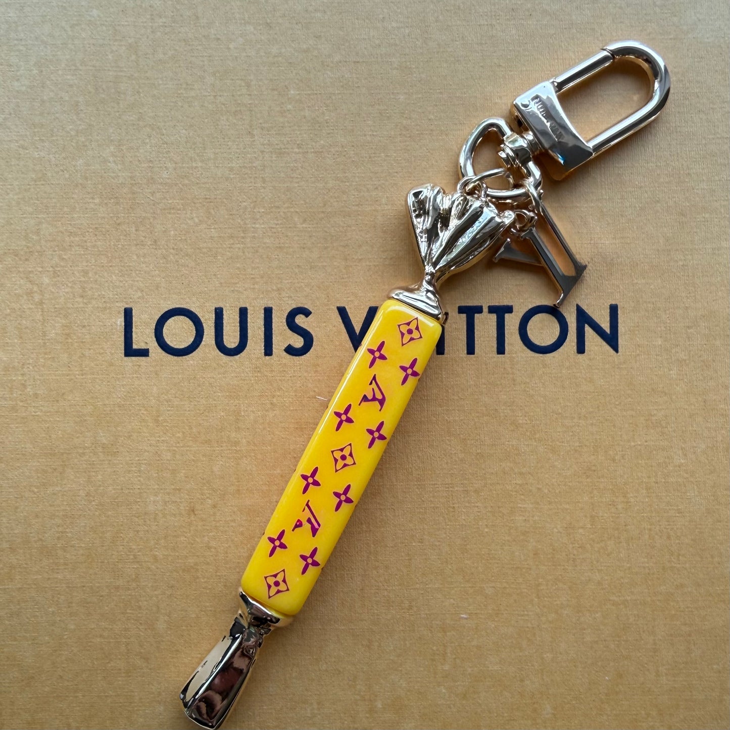 YELLOW CANDY Bag Charm