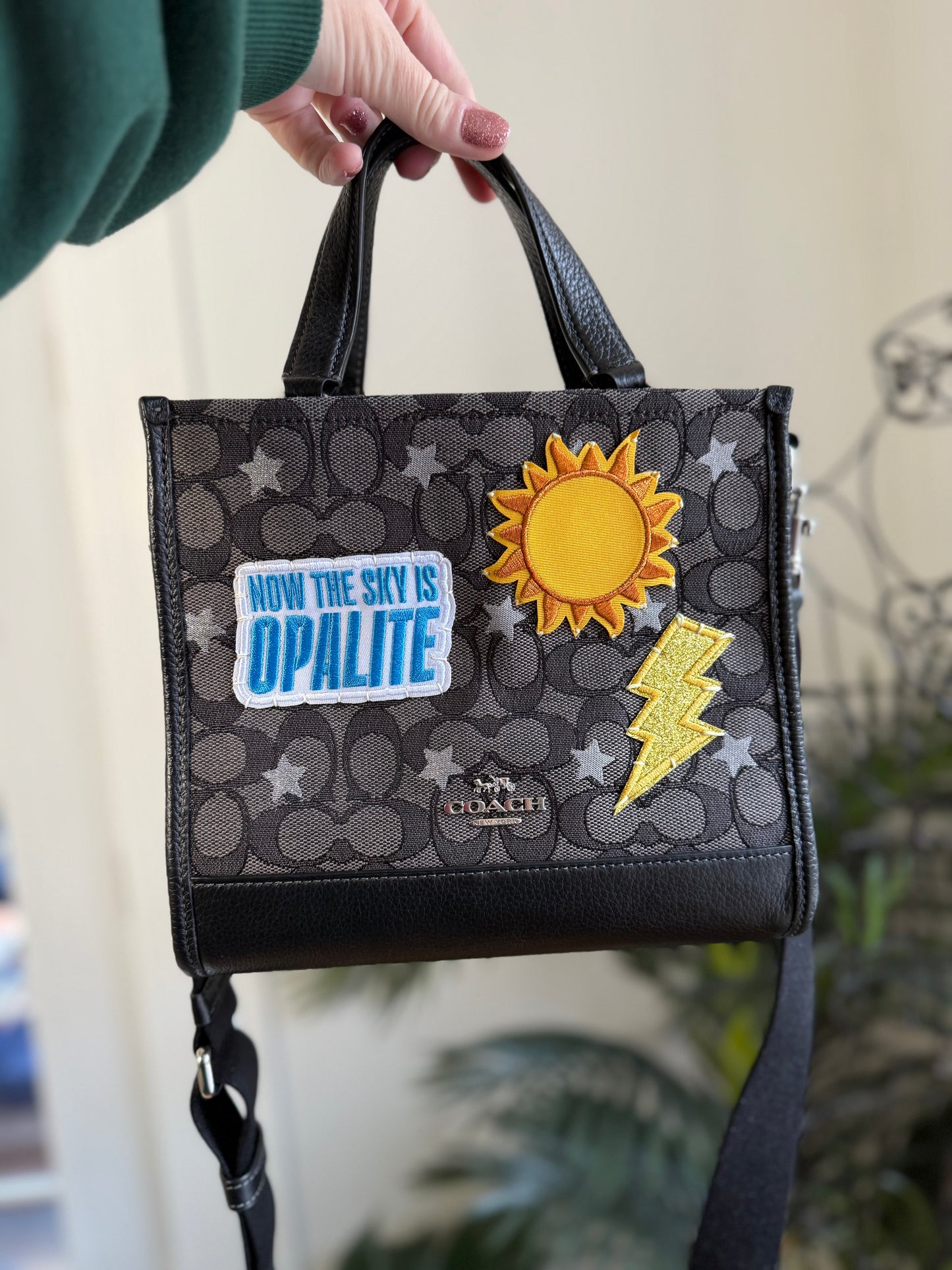 Reimagined Authentic Preloved Coach tote and wallet