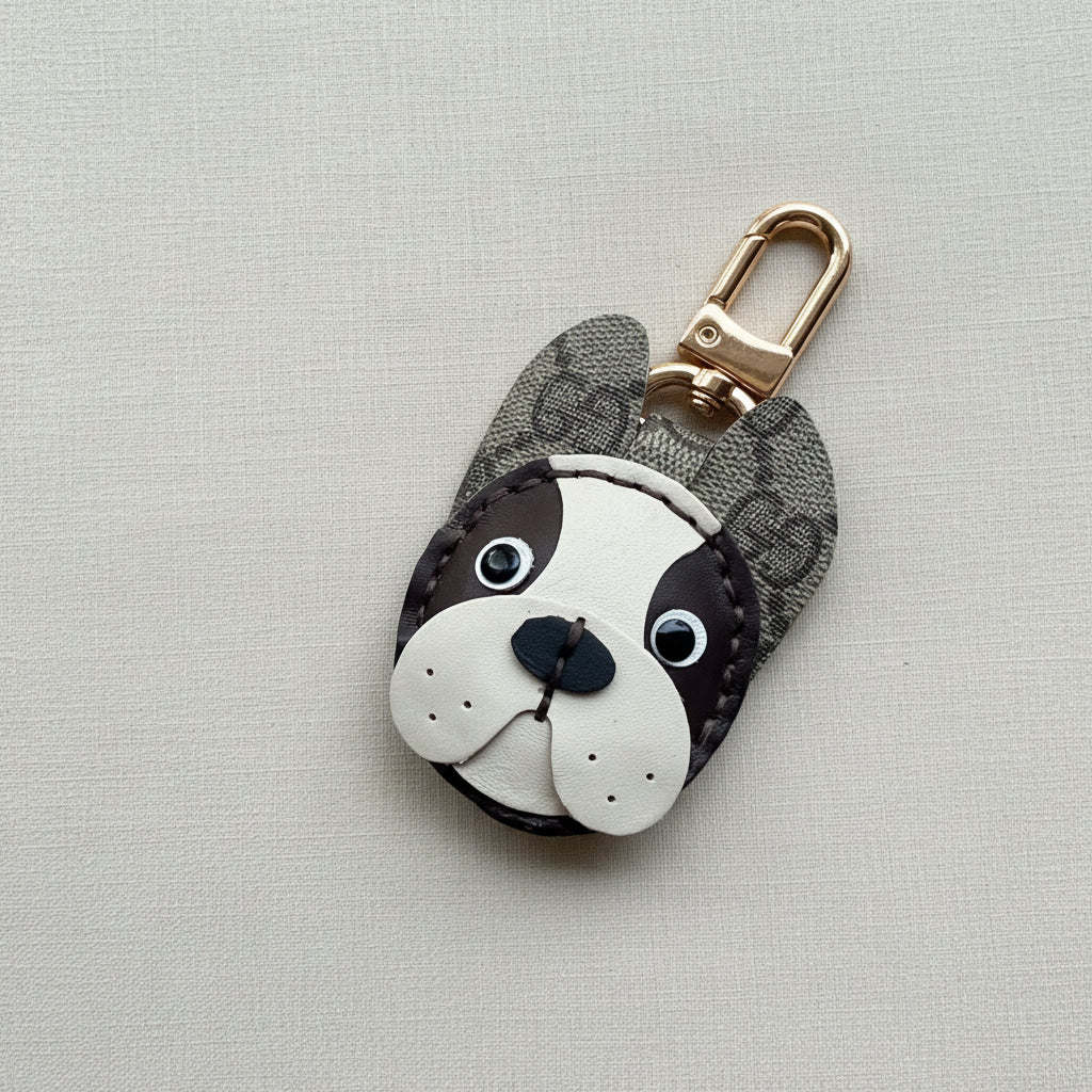 Handmade Frenchie Dog Bag Charm *Various Colors