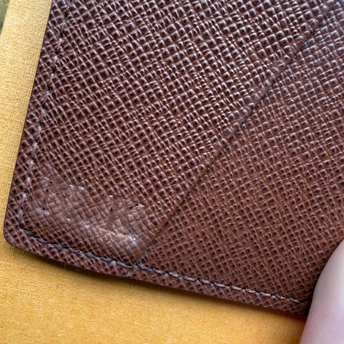 Preloved Authentic Vintage LV Mono Pocket Organizer