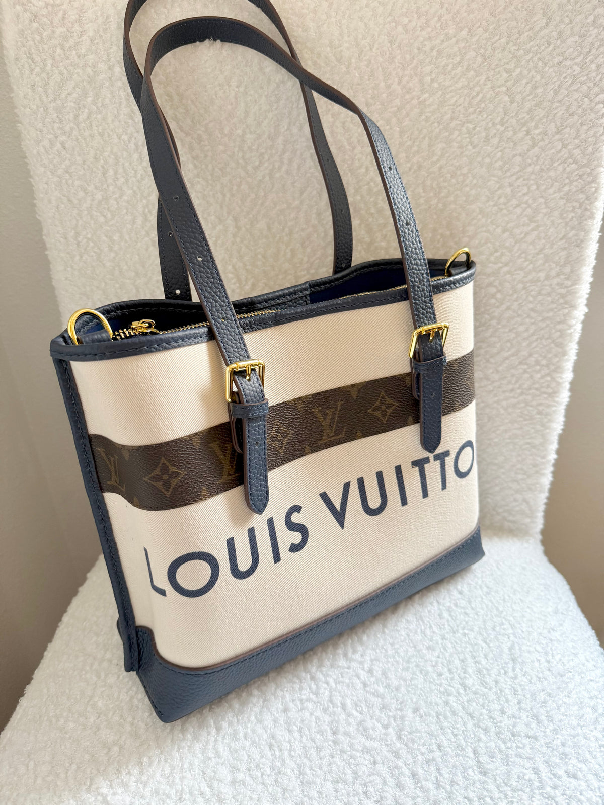 The SELENA Tote || Handmade Upcycled Luxury Authentic Dusty Bag