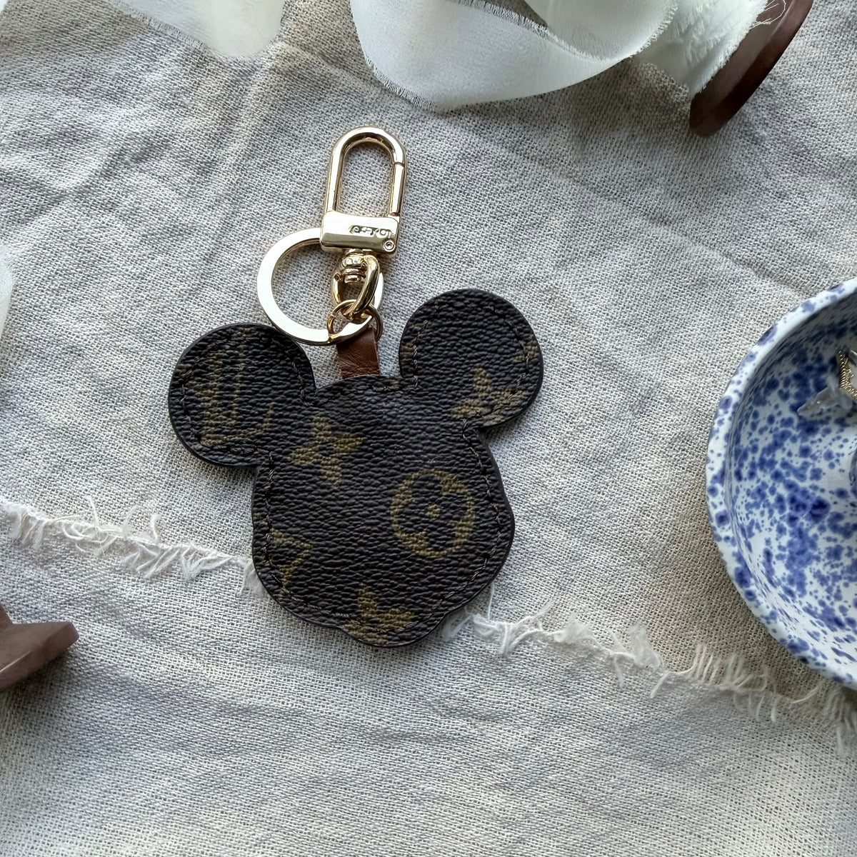 Handmade Luxury Mouse Bag Charm