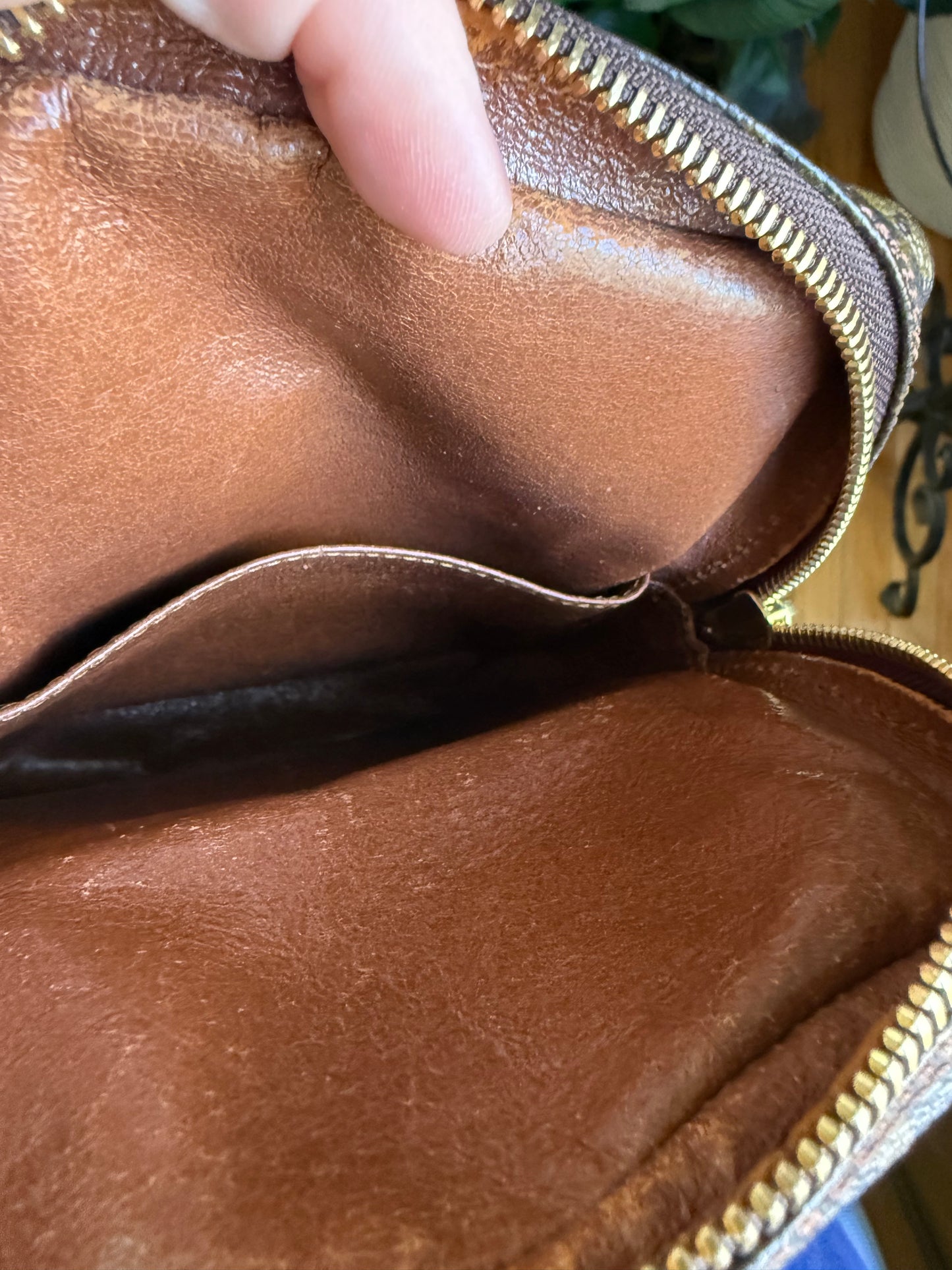 Authentic Preloved Vintage LV Mini Amazone Crossbody with Charm